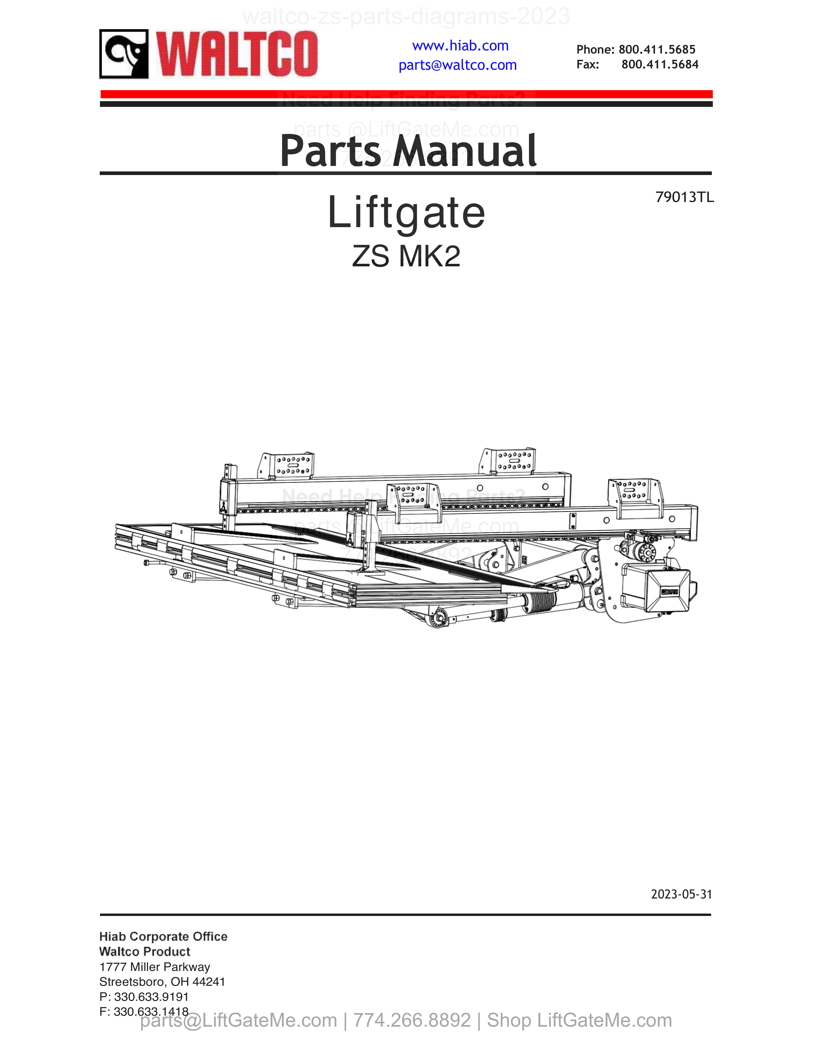 OEM manual reference cover