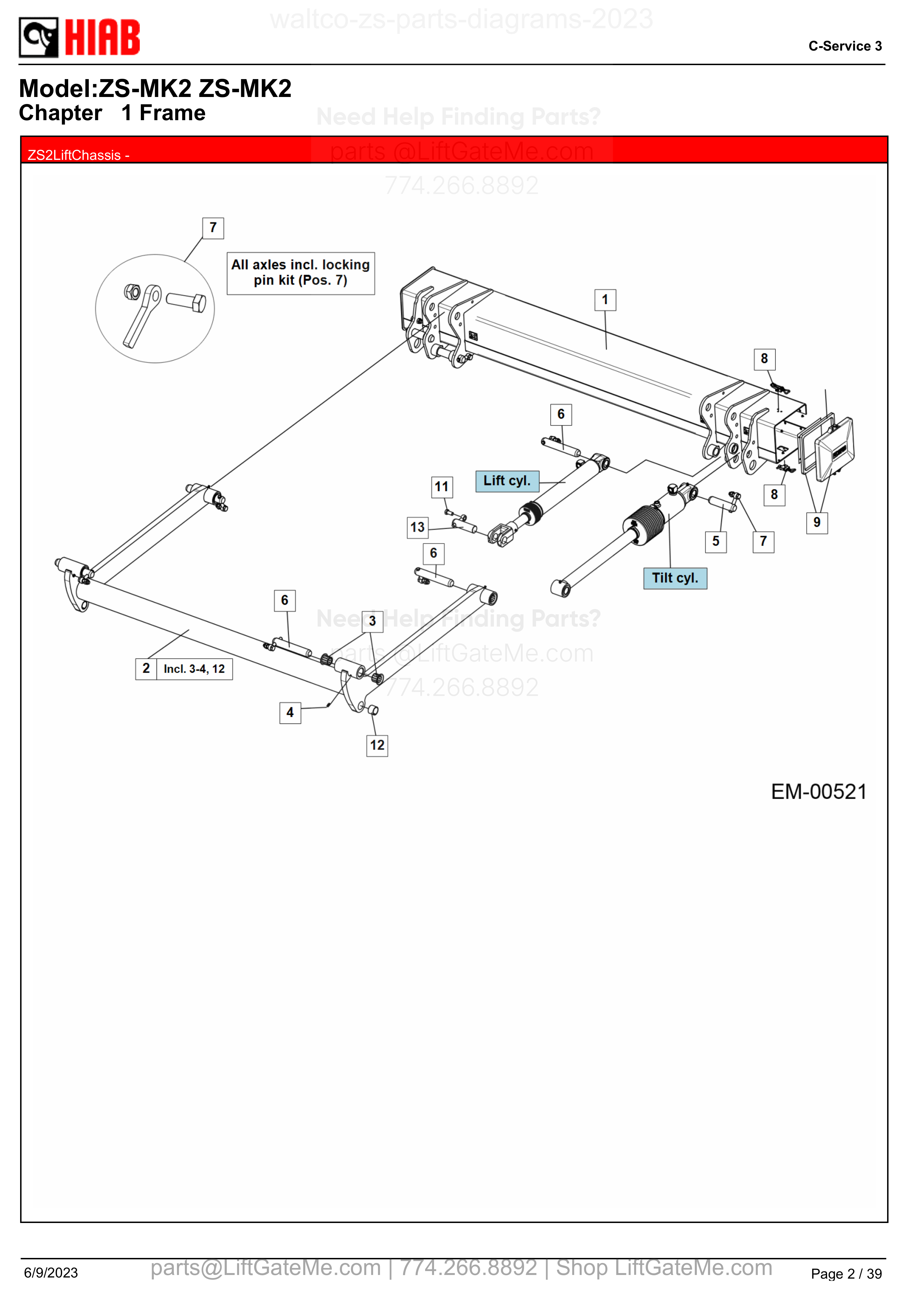 ZS2LiftChassis - diagram