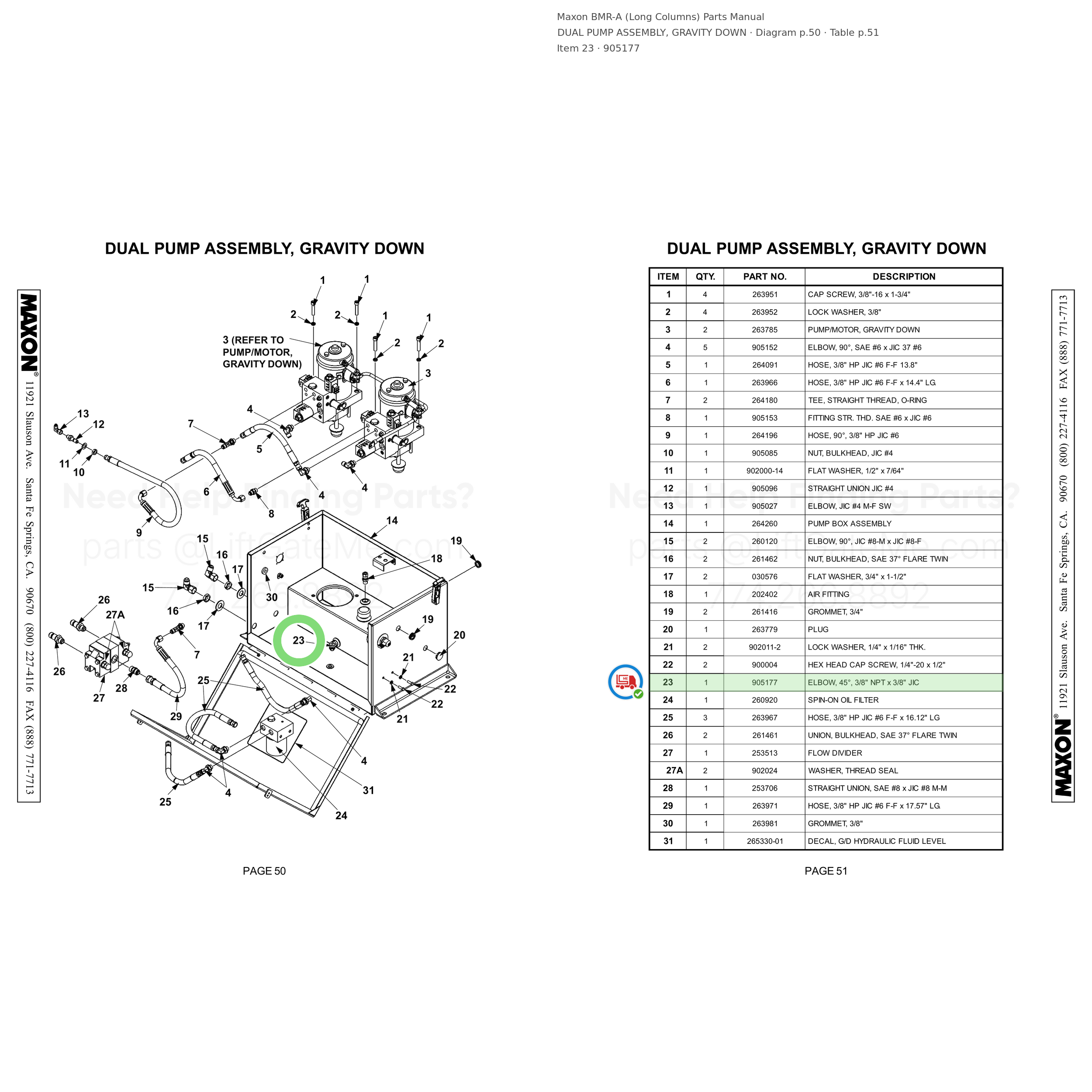 BMR-A (Long Columns)