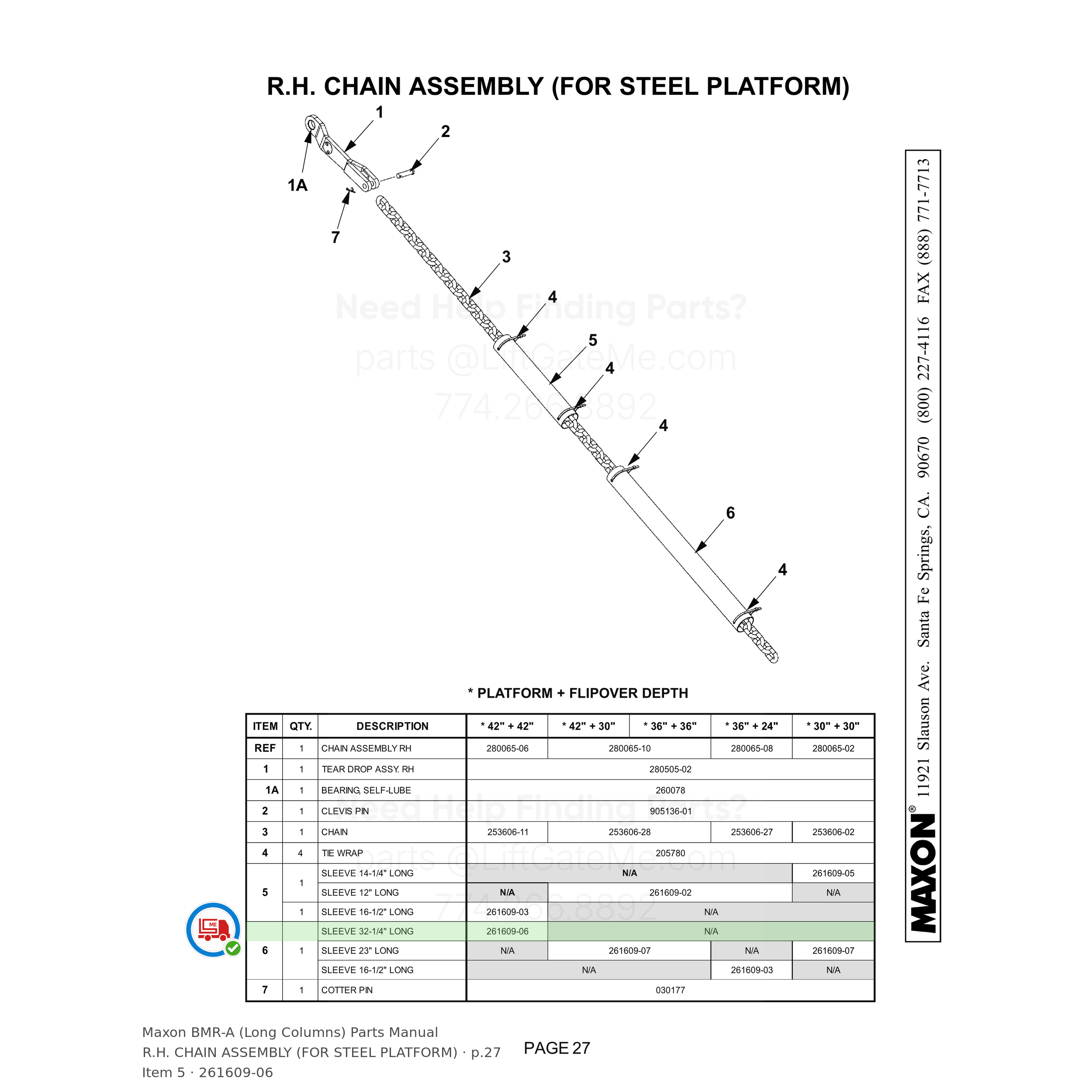 BMR-A (Long Columns)