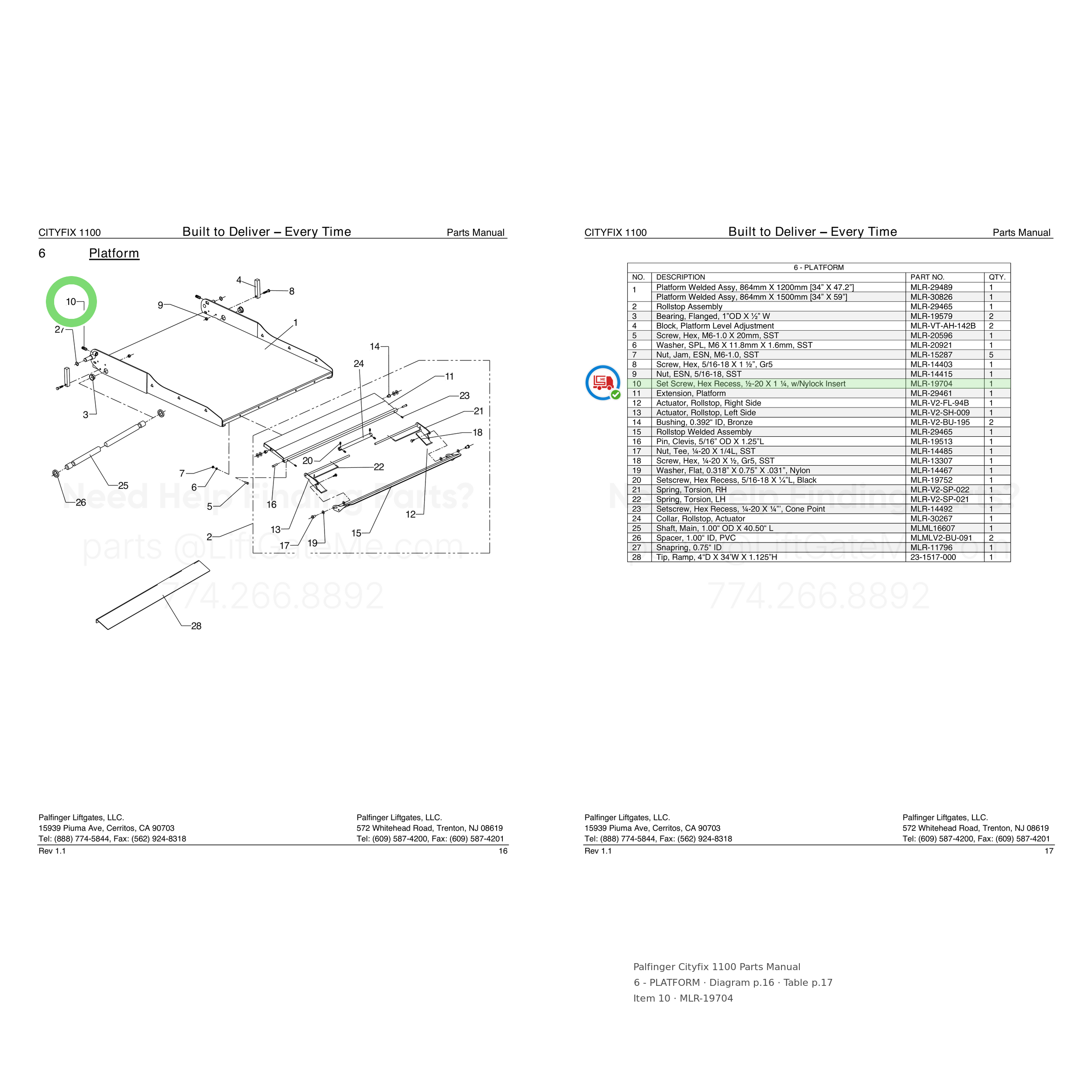 Palfinger Cityfix 1100
