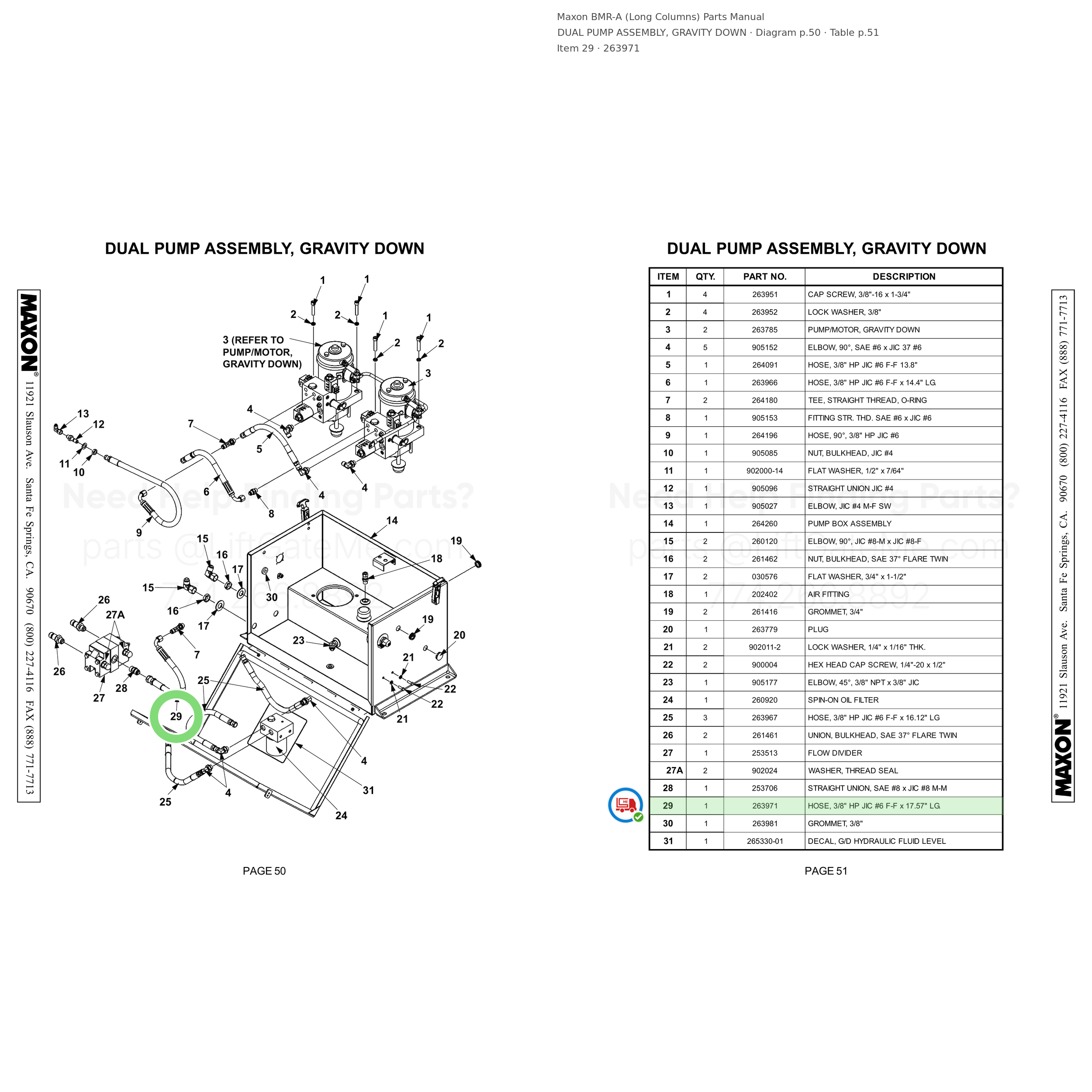 BMR-A (Long Columns)