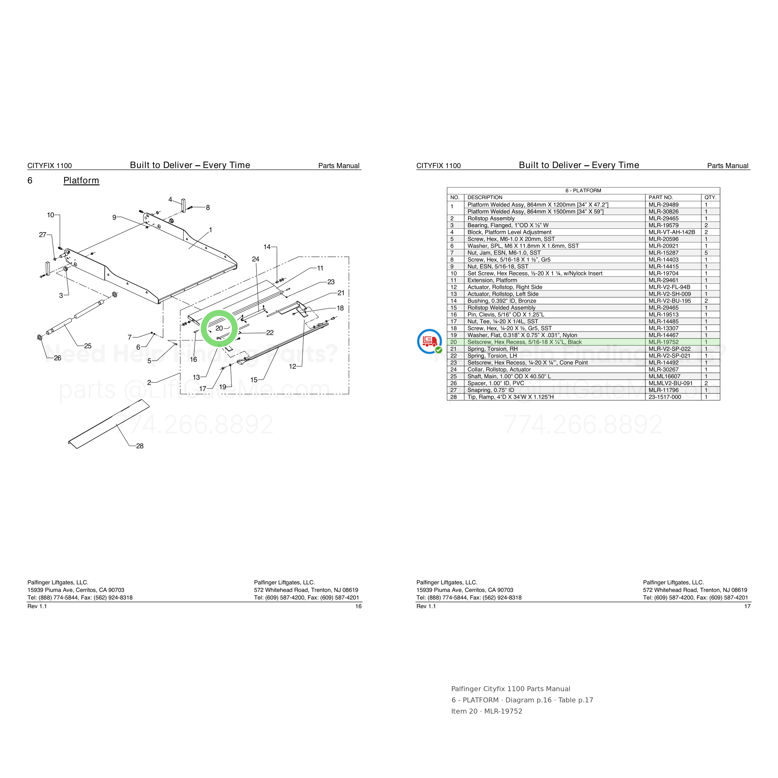 Palfinger Cityfix 1100