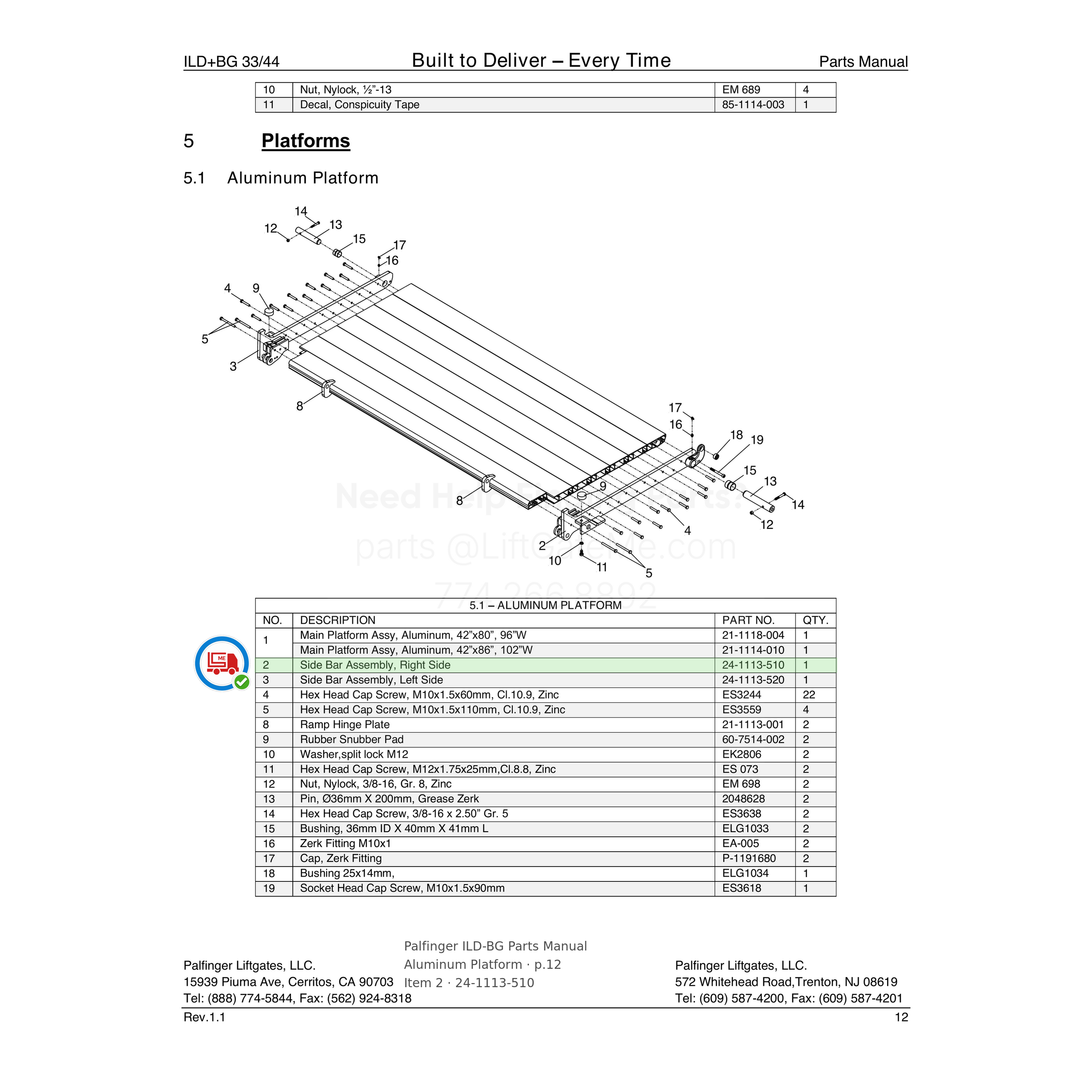 Palfinger ILD-BG