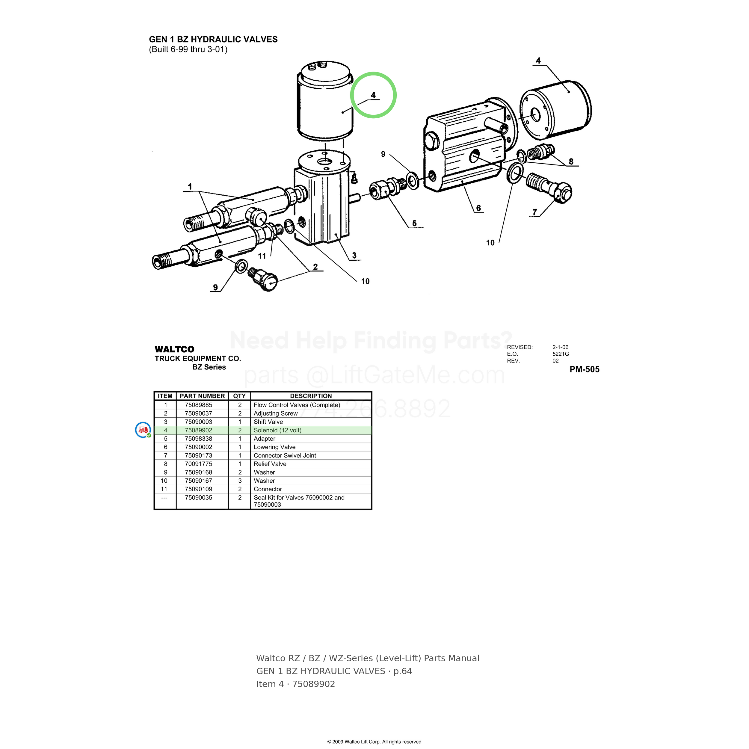 Waltco RZ / BZ / WZ-Series (Level-Lift)