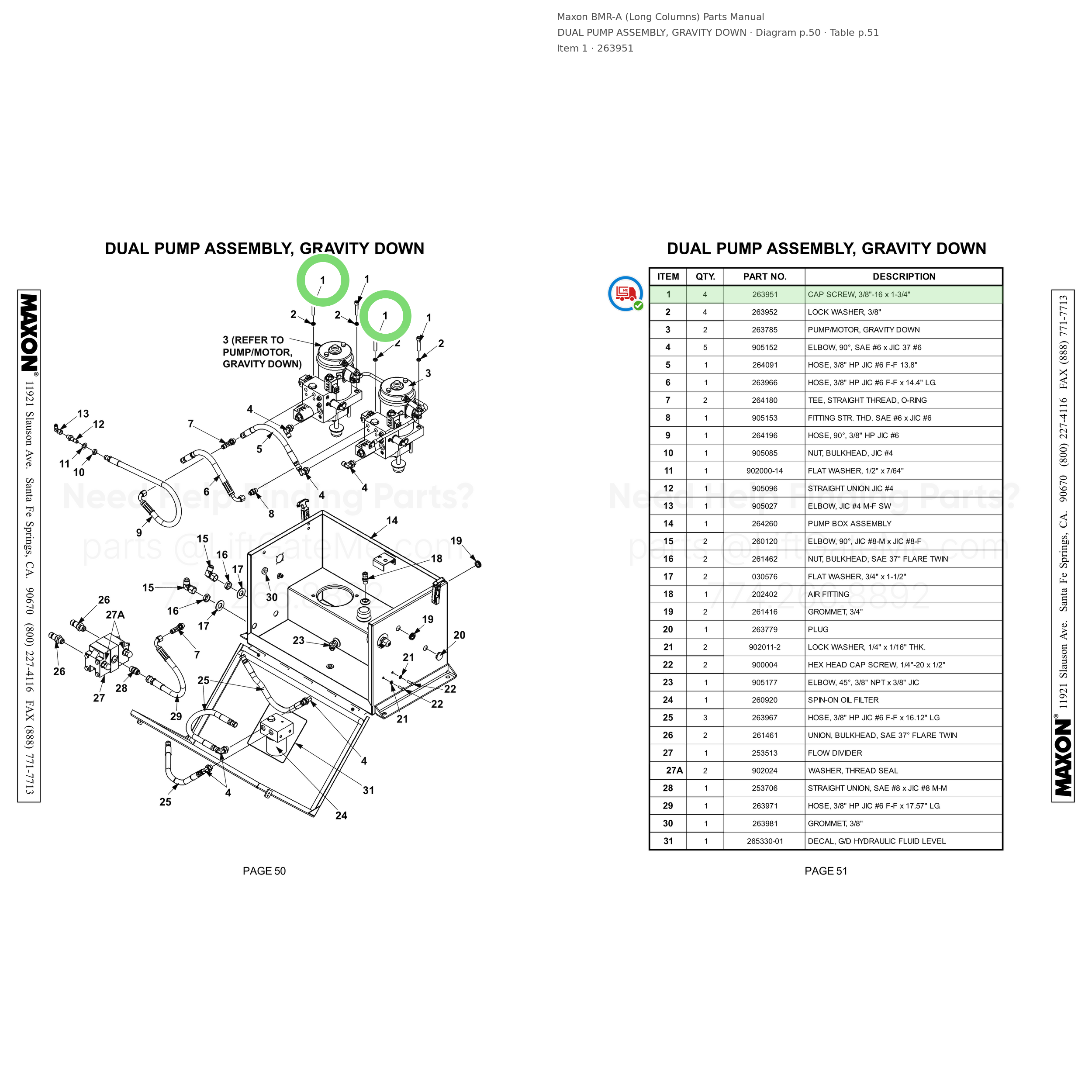 BMR-A (Long Columns)