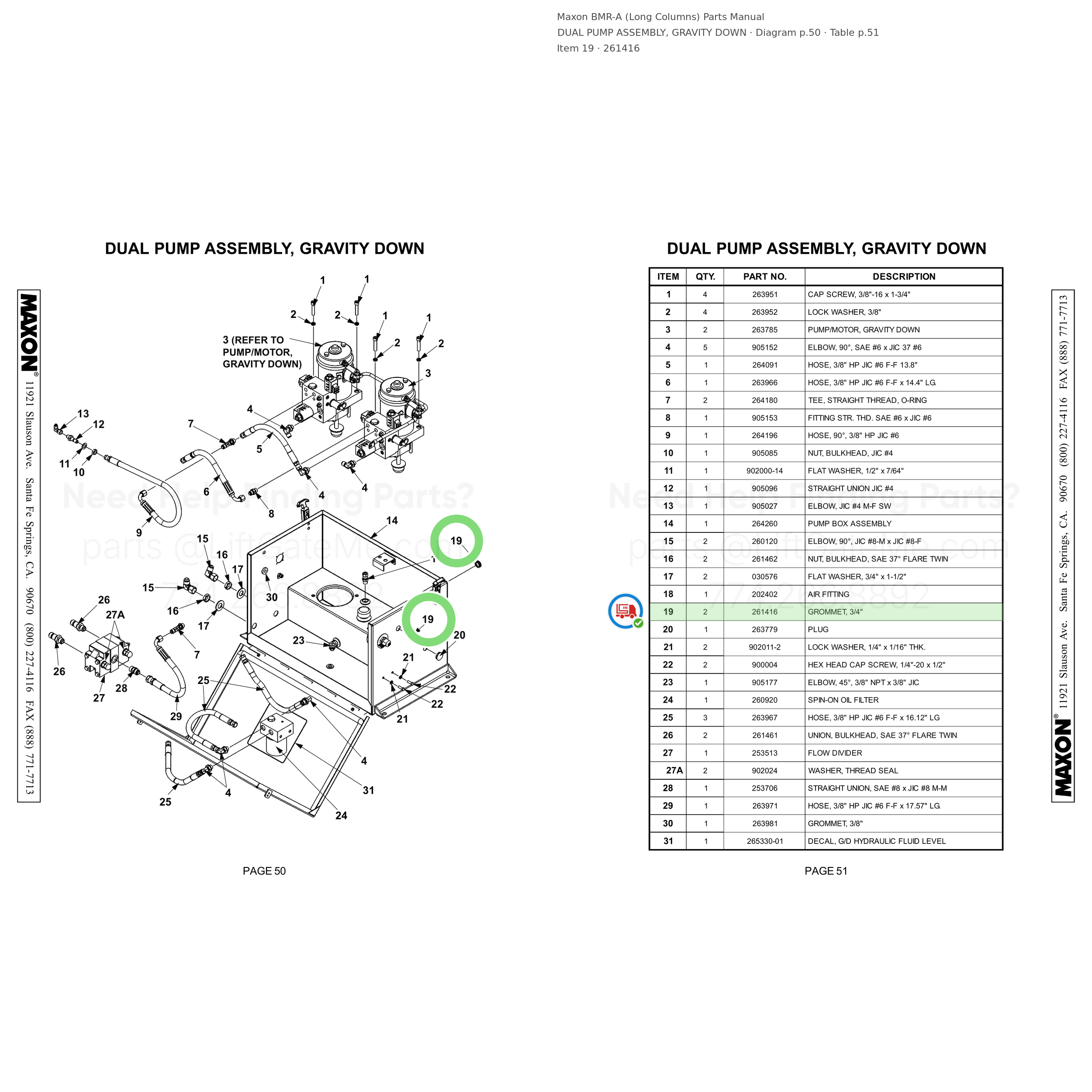 BMR-A (Long Columns)
