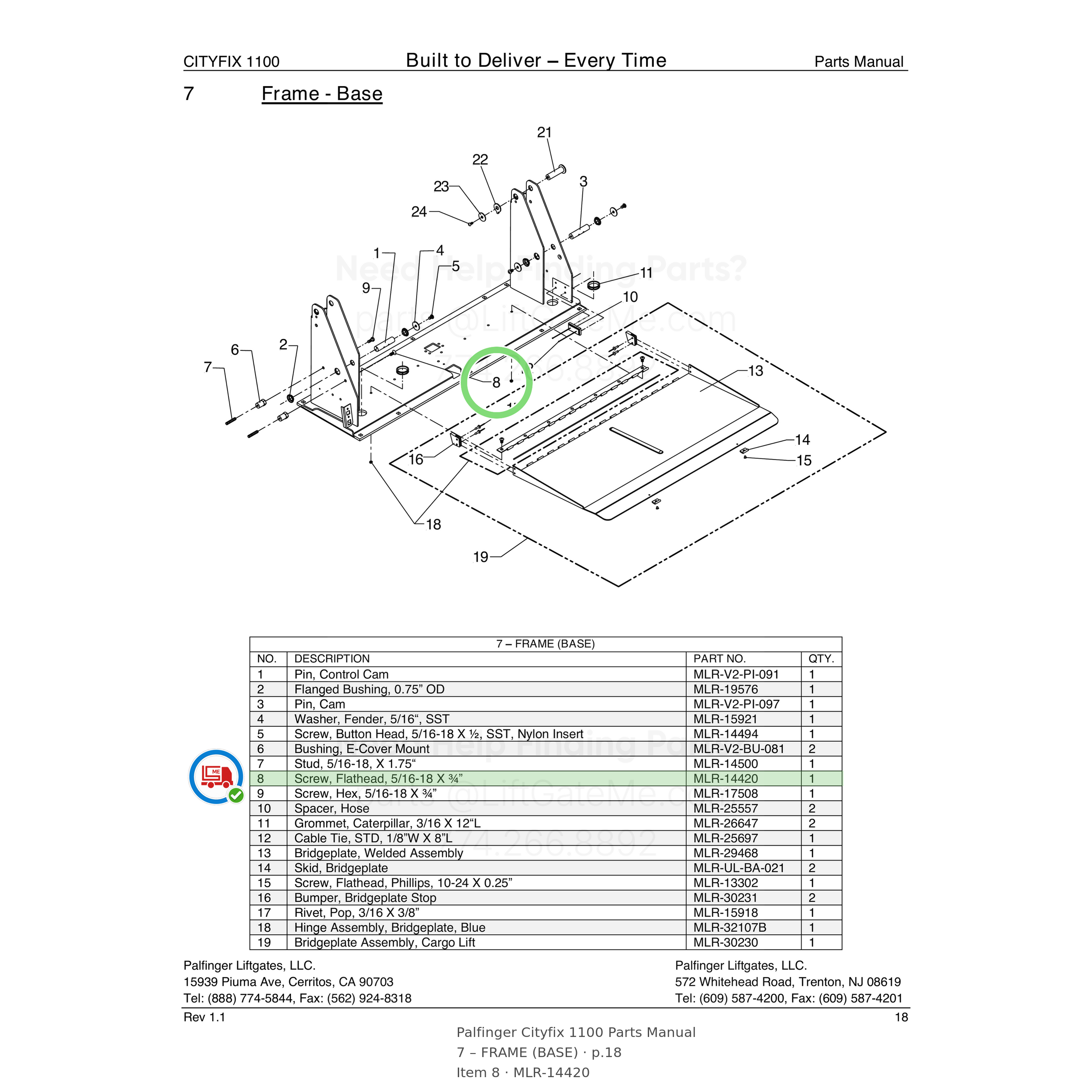 Palfinger Cityfix 1100