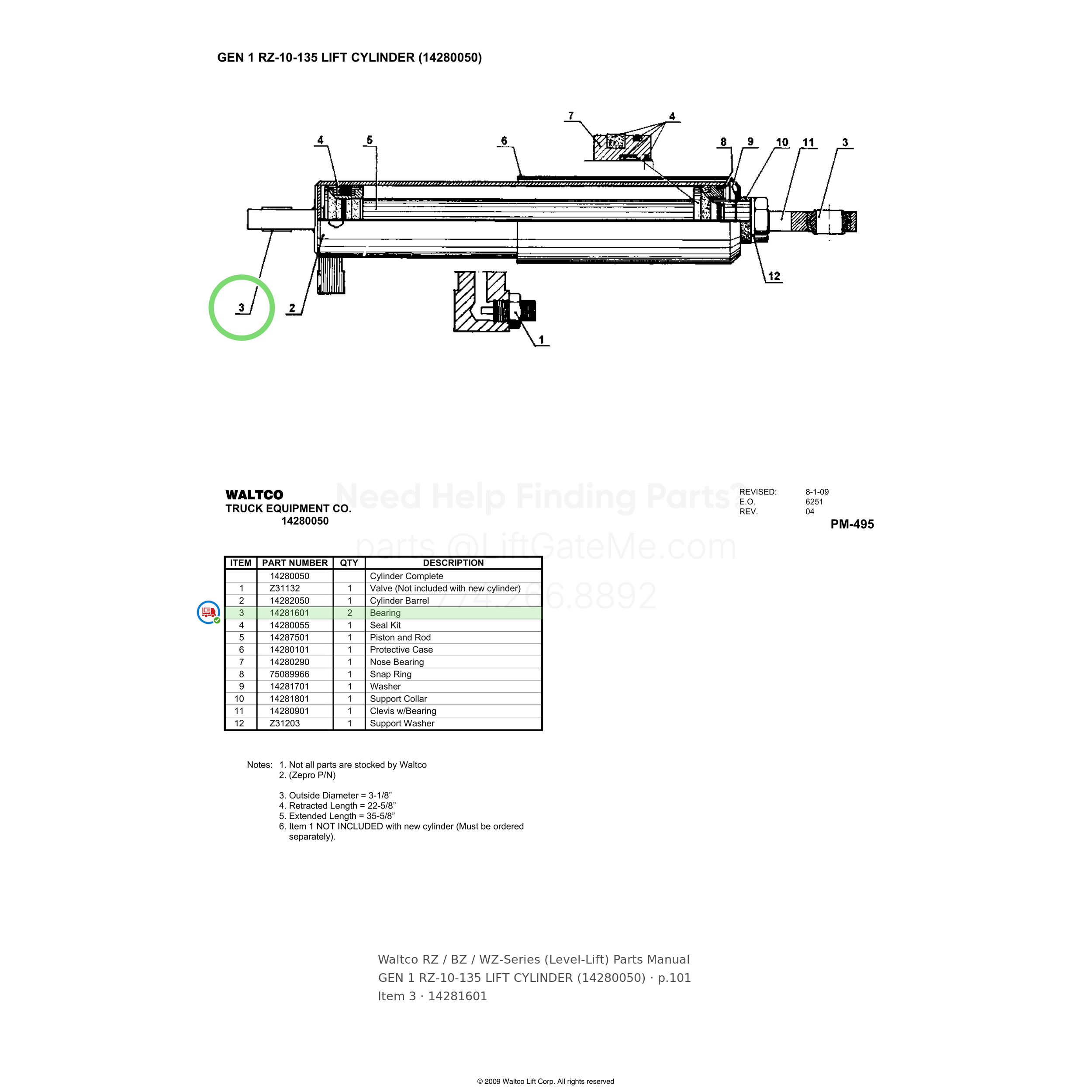 Waltco RZ / BZ / WZ-Series (Level-Lift)