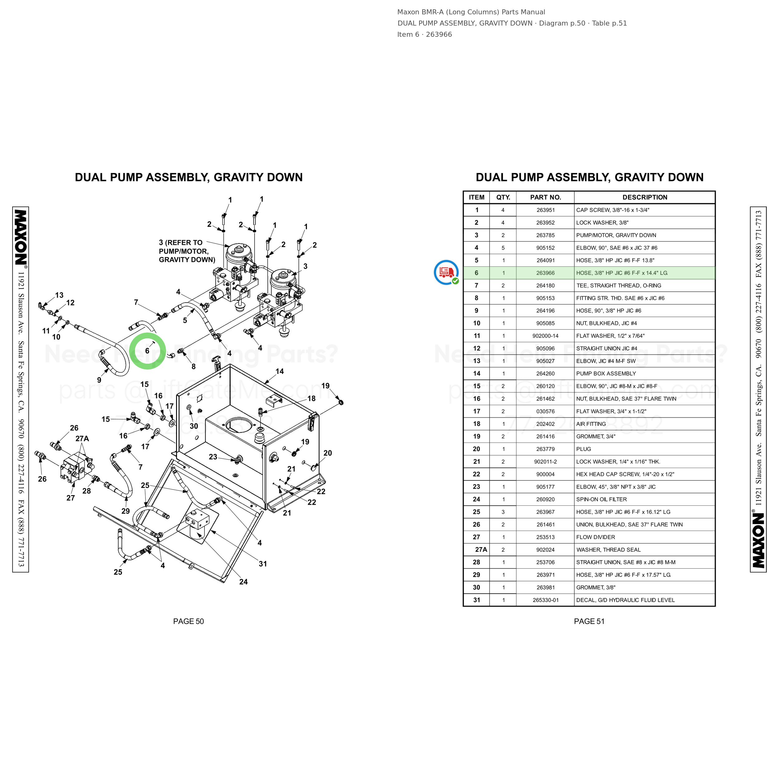 BMR-A (Long Columns)