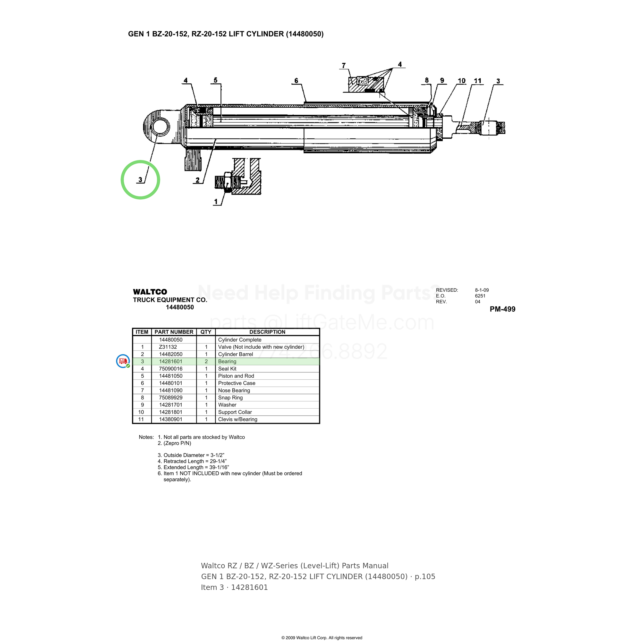 Waltco RZ / BZ / WZ-Series (Level-Lift)