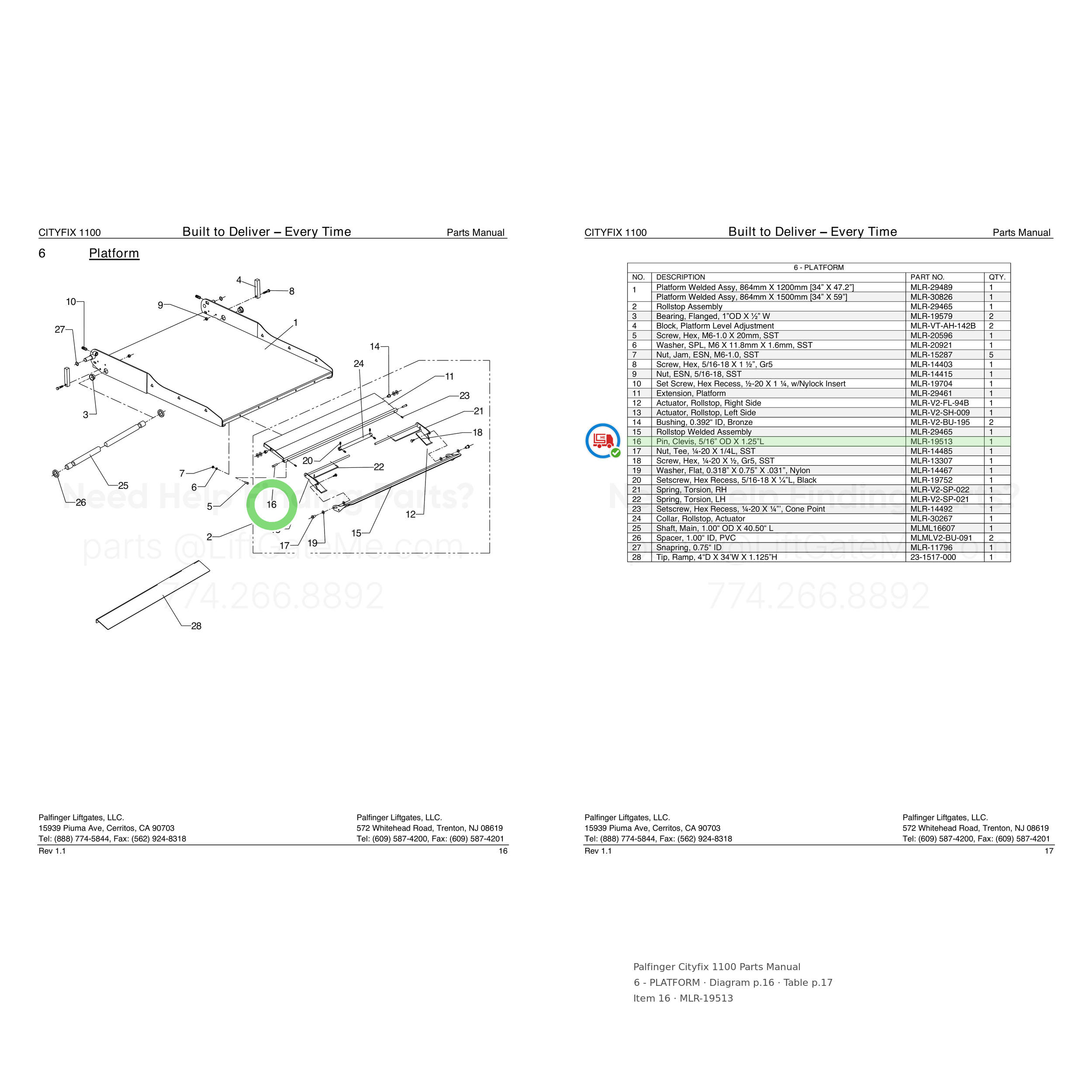 Palfinger Cityfix 1100