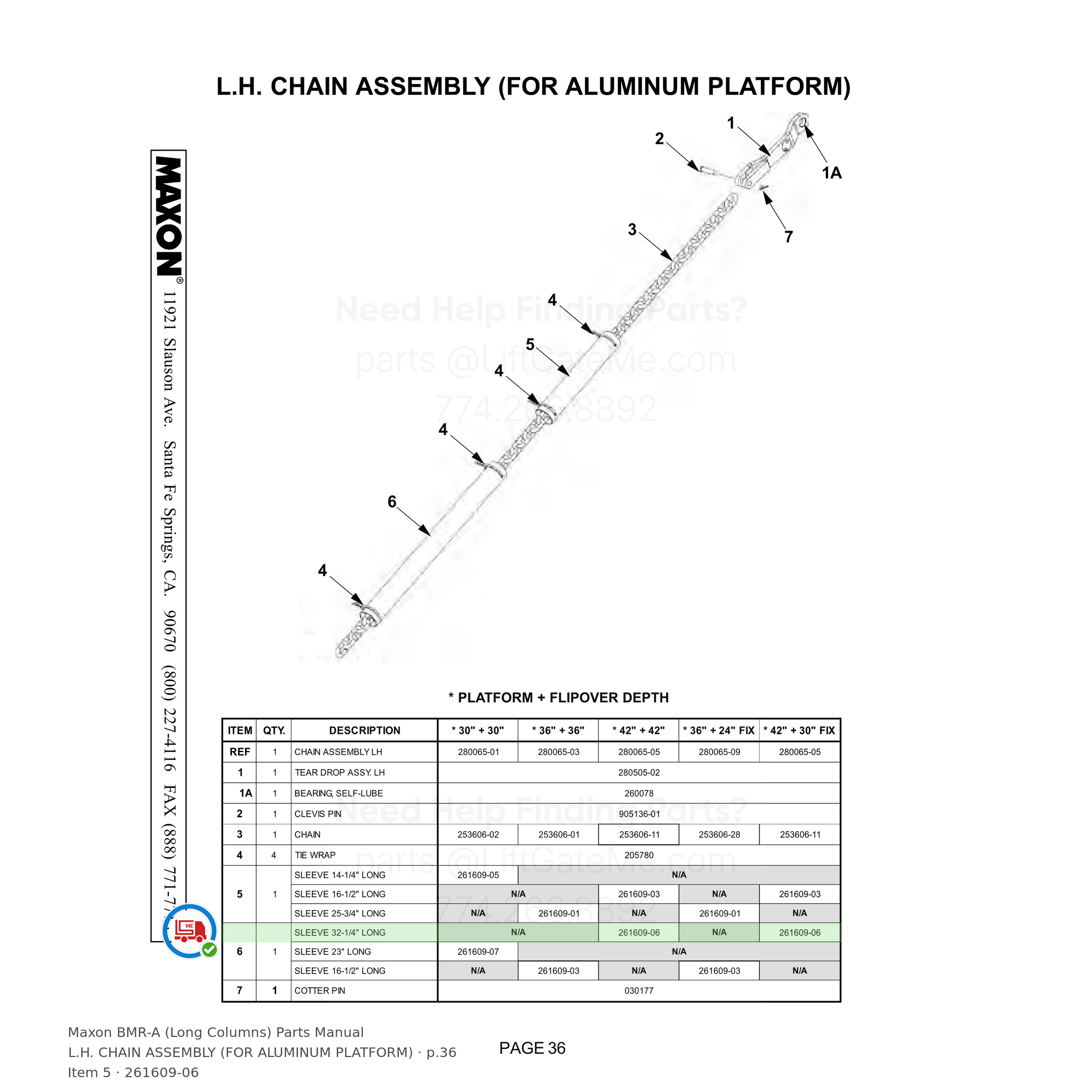 BMR-A (Long Columns)