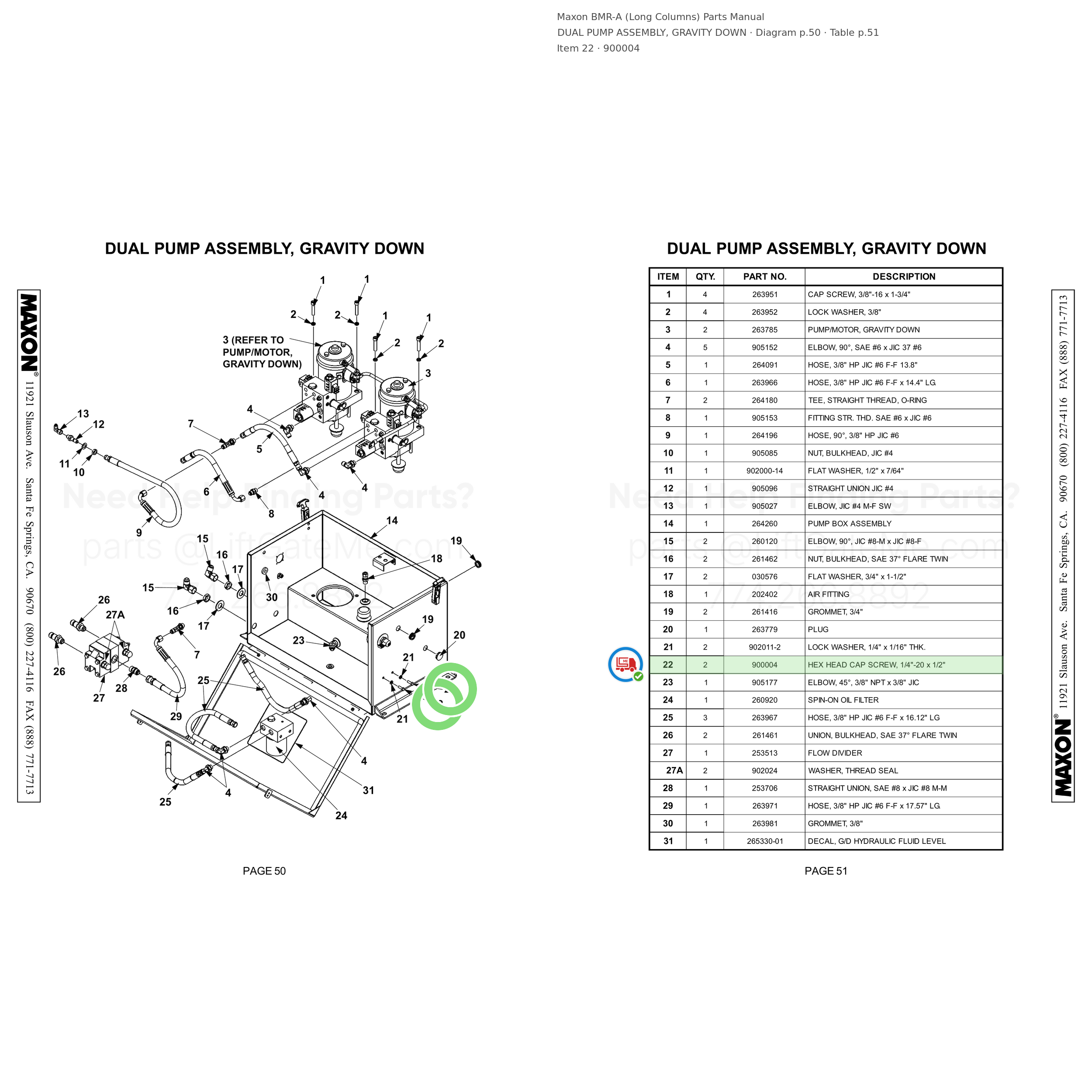 BMR-A (Long Columns)