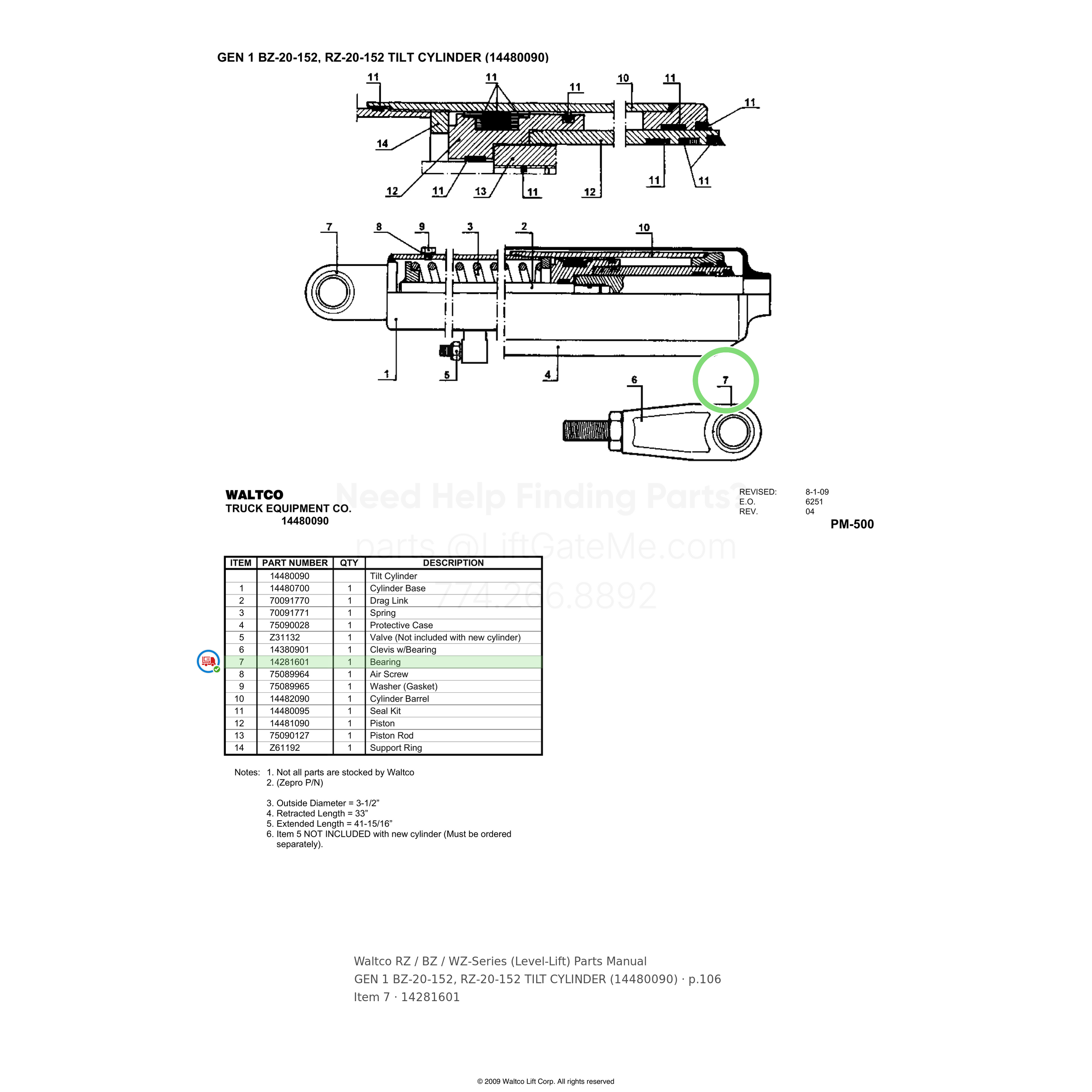 Waltco RZ / BZ / WZ-Series (Level-Lift)
