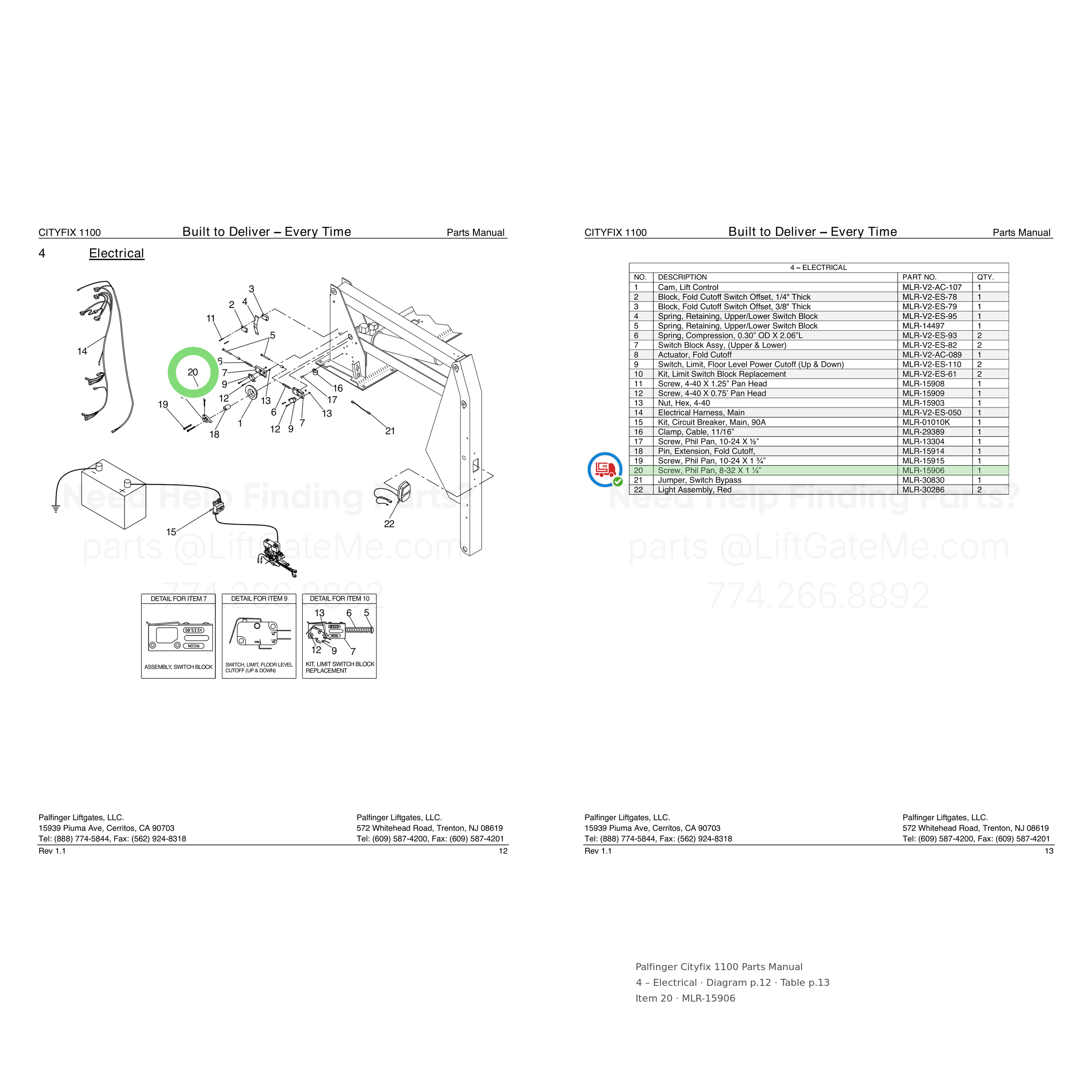 Palfinger Cityfix 1100