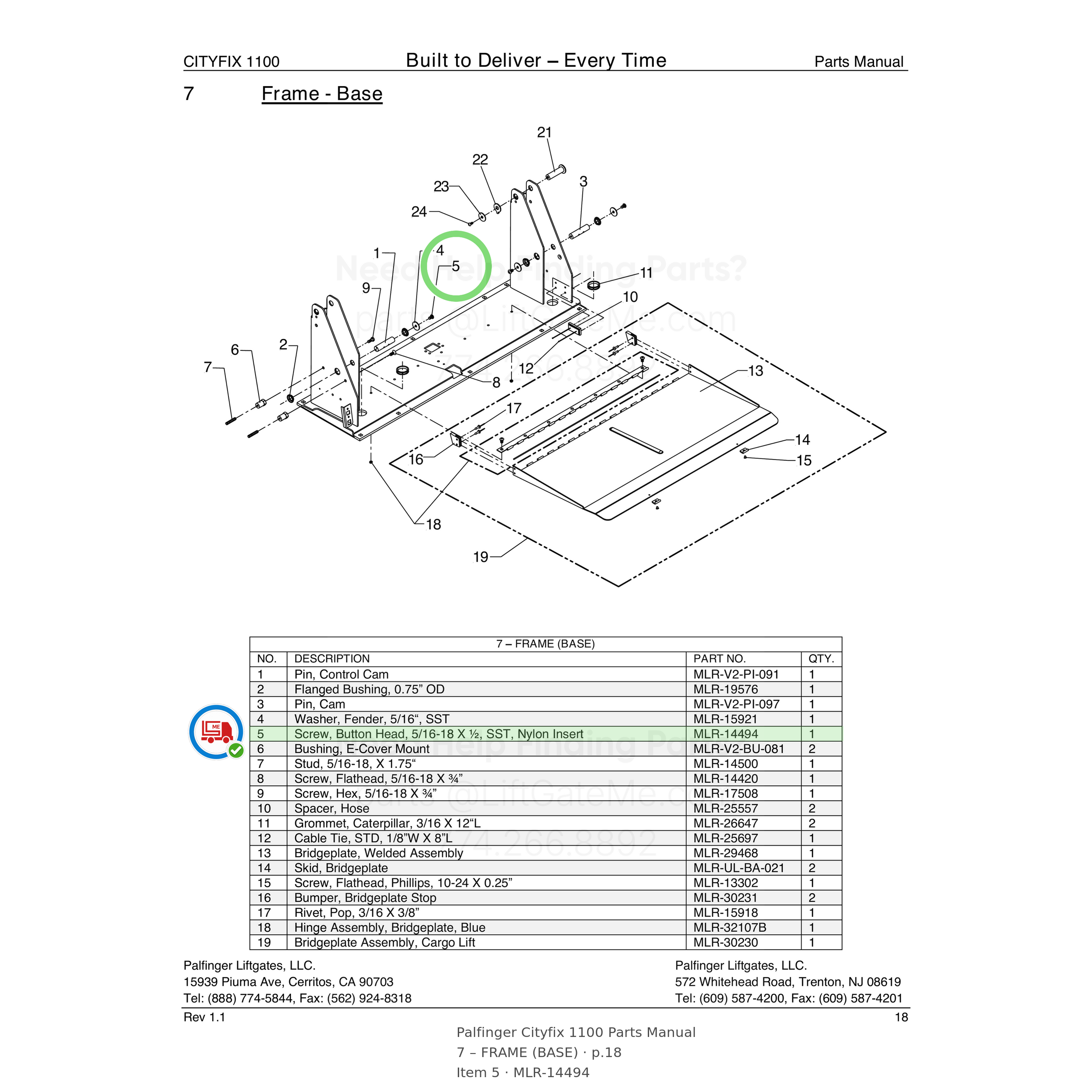 Palfinger Cityfix 1100