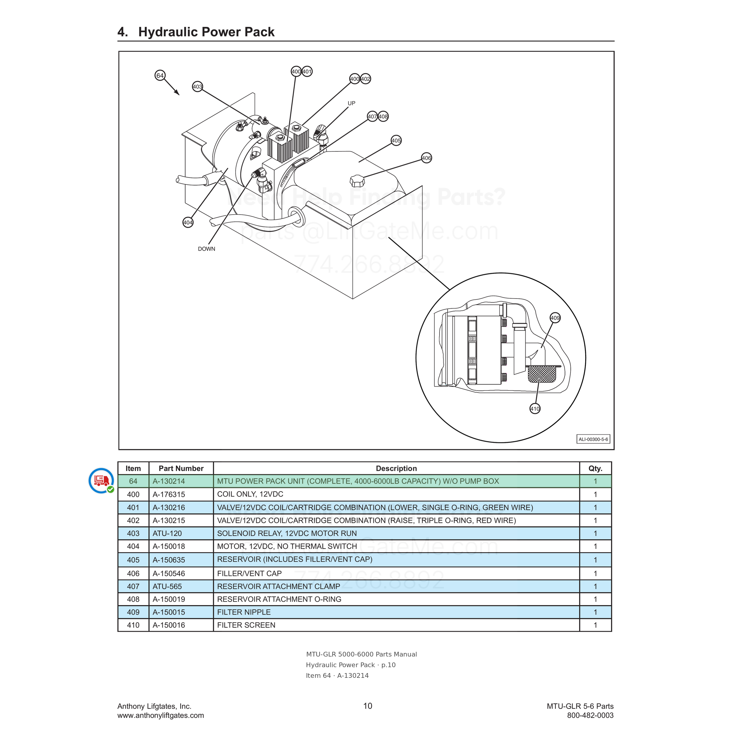MTU-GLR 5000-6000