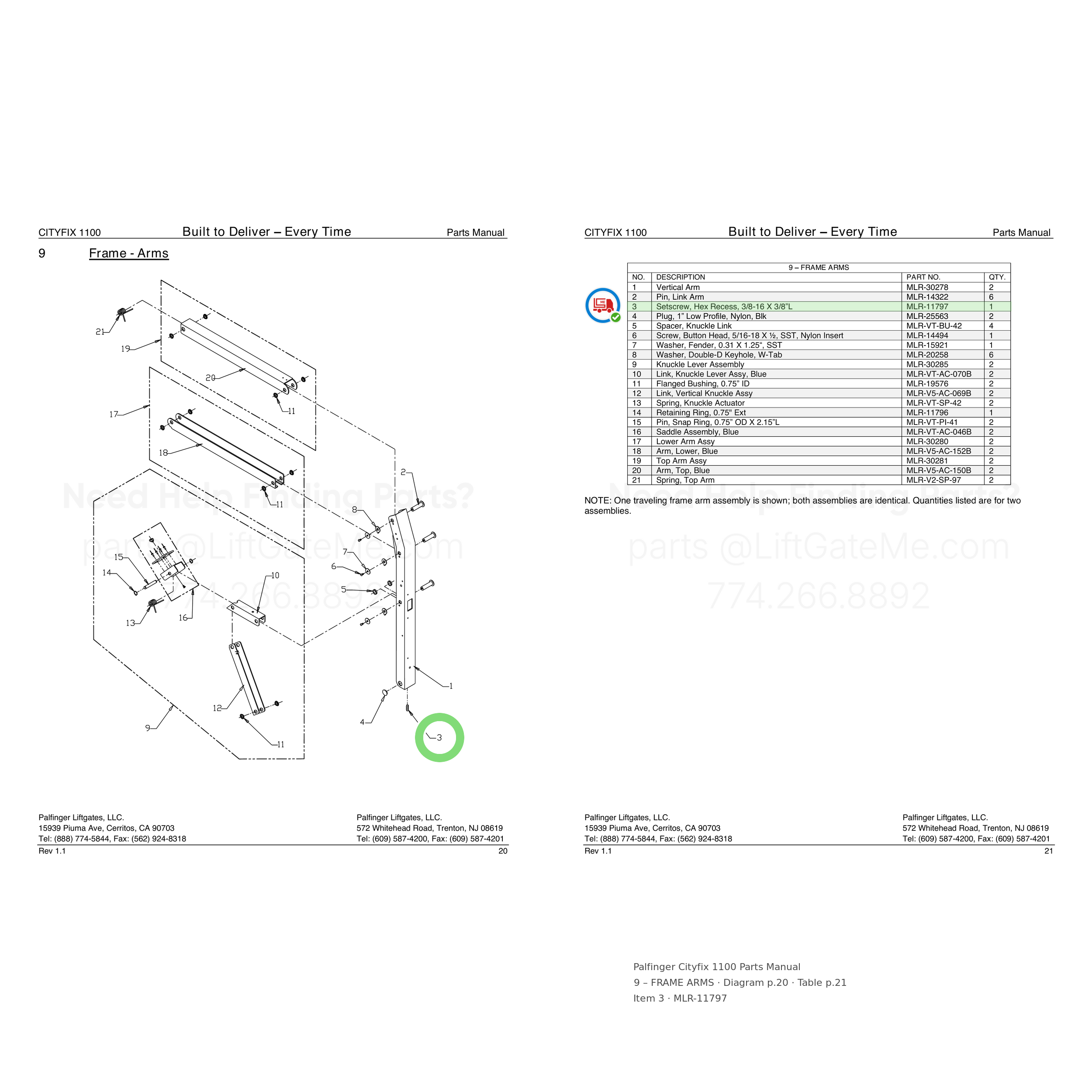 Palfinger Cityfix 1100