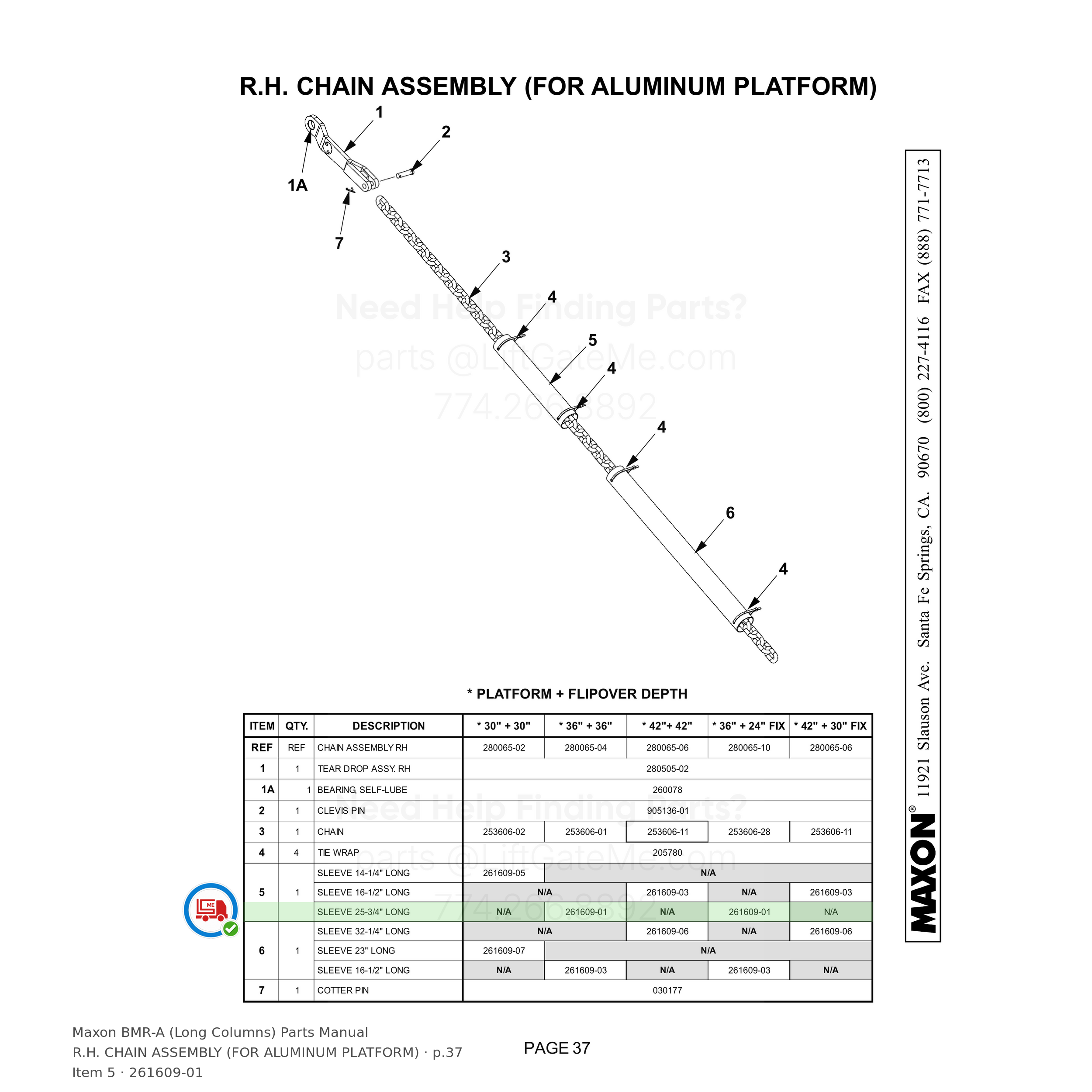 BMR-A (Long Columns)