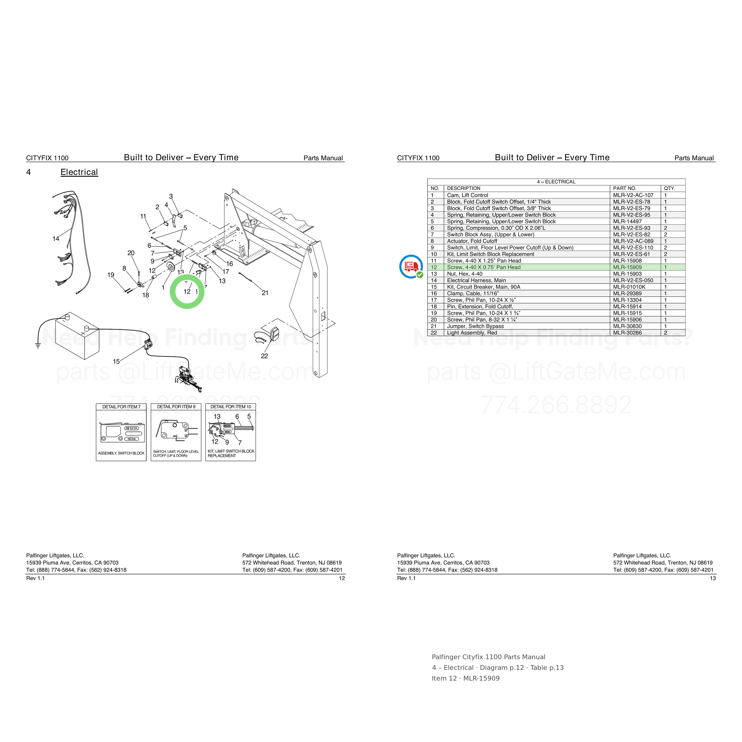 Palfinger Cityfix 1100