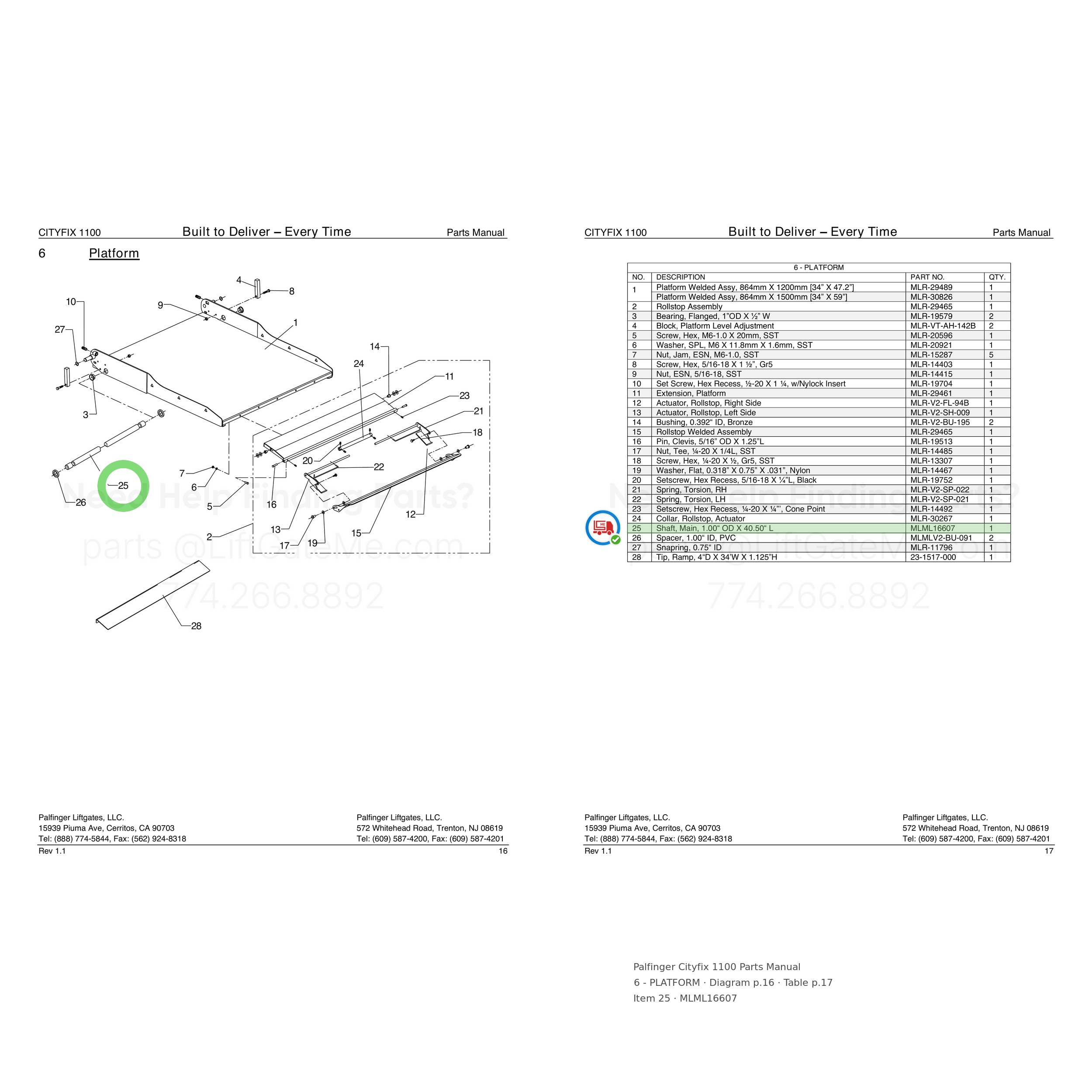 Palfinger Cityfix 1100