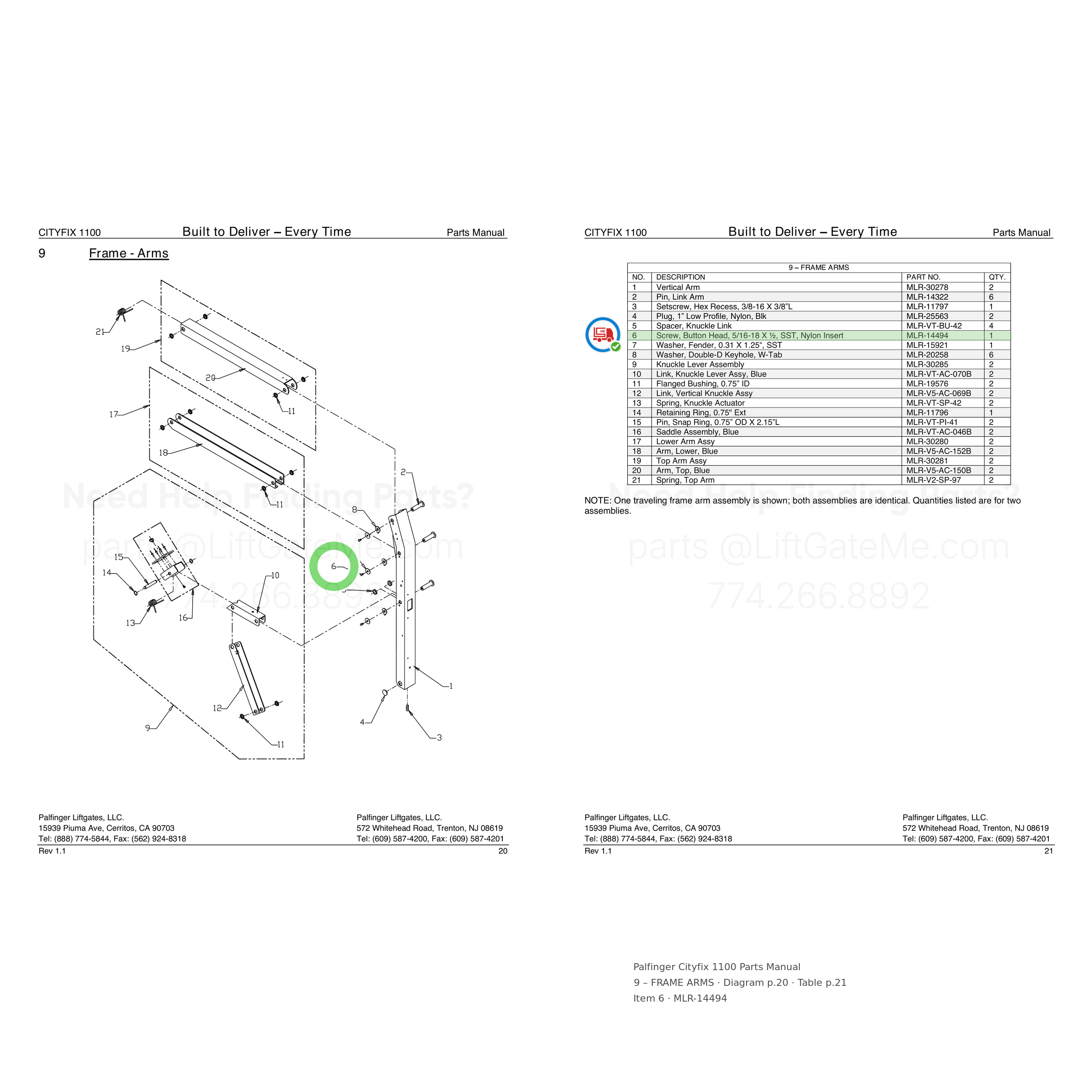Palfinger Cityfix 1100