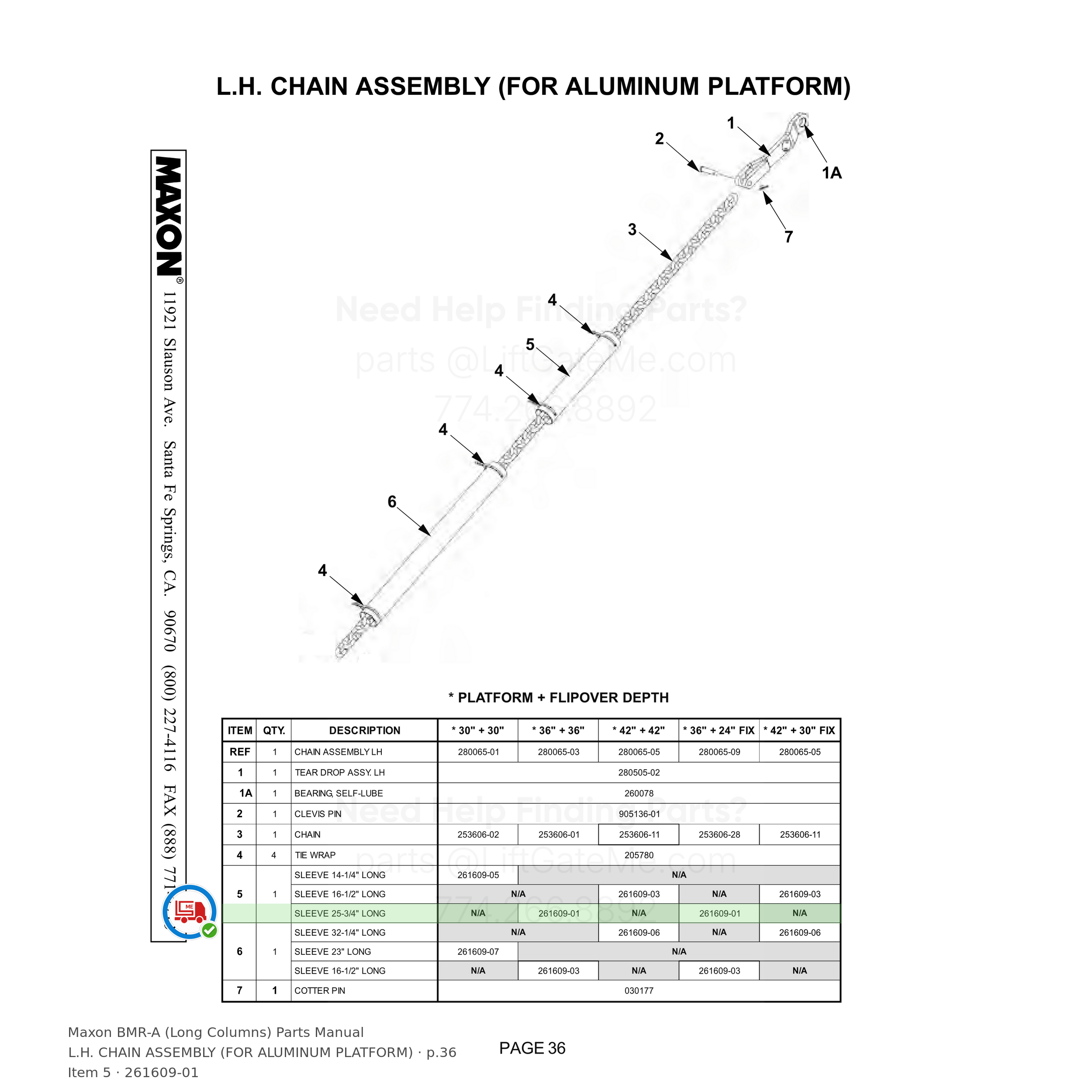 BMR-A (Long Columns)