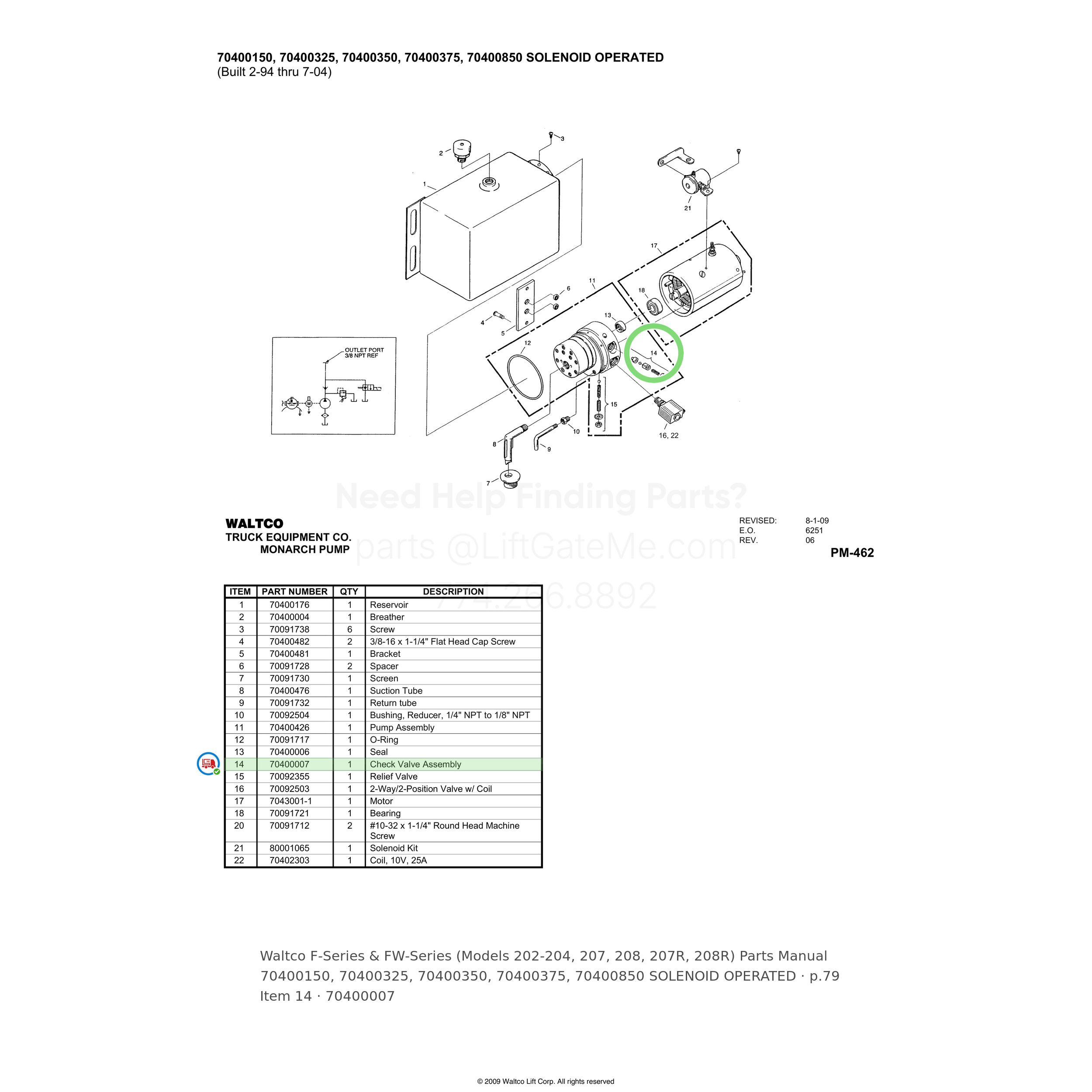 Waltco F-Series & FW-Series (Models 202-204, 207, 208, 207R, 208R)