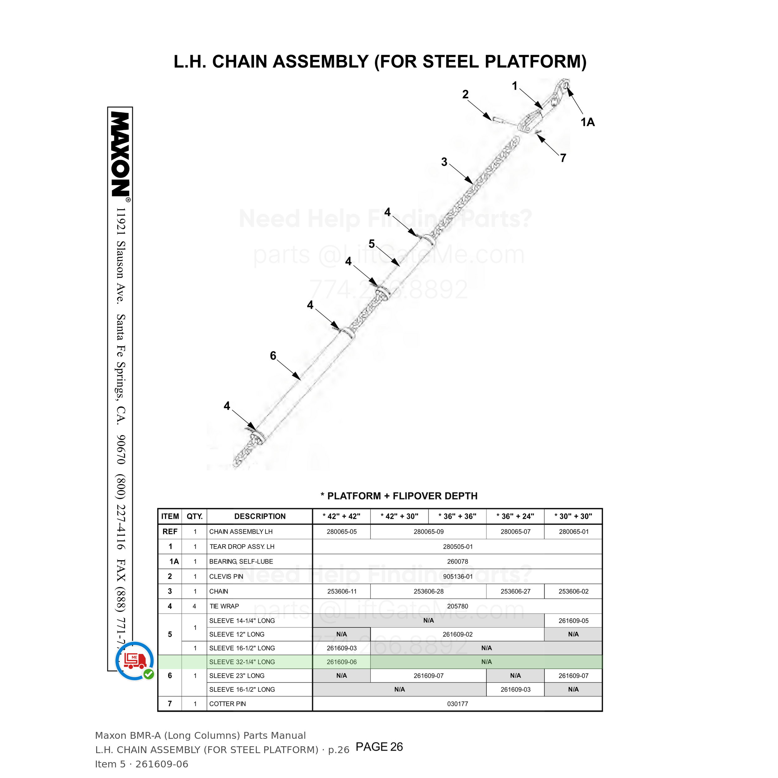 BMR-A (Long Columns)