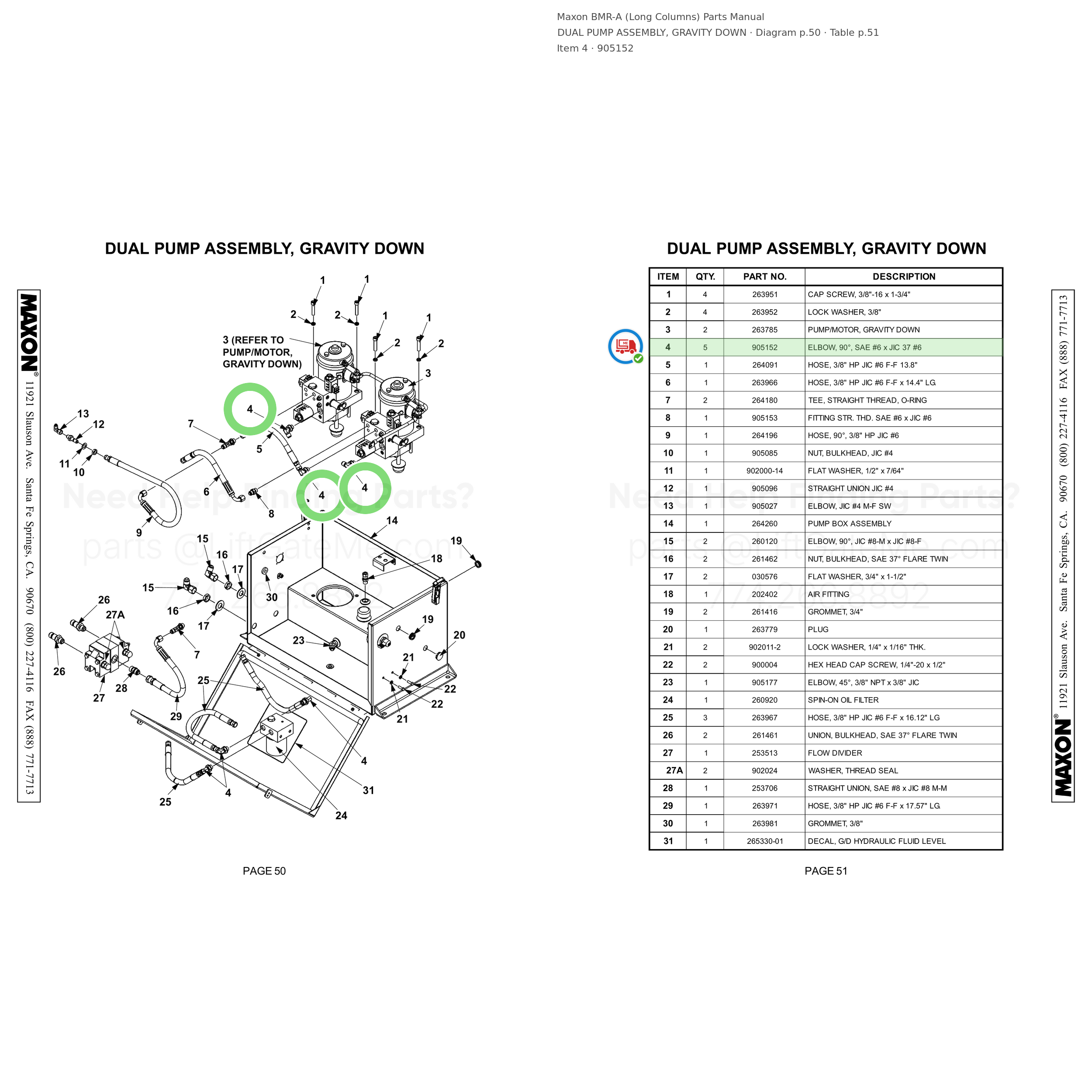 BMR-A (Long Columns)