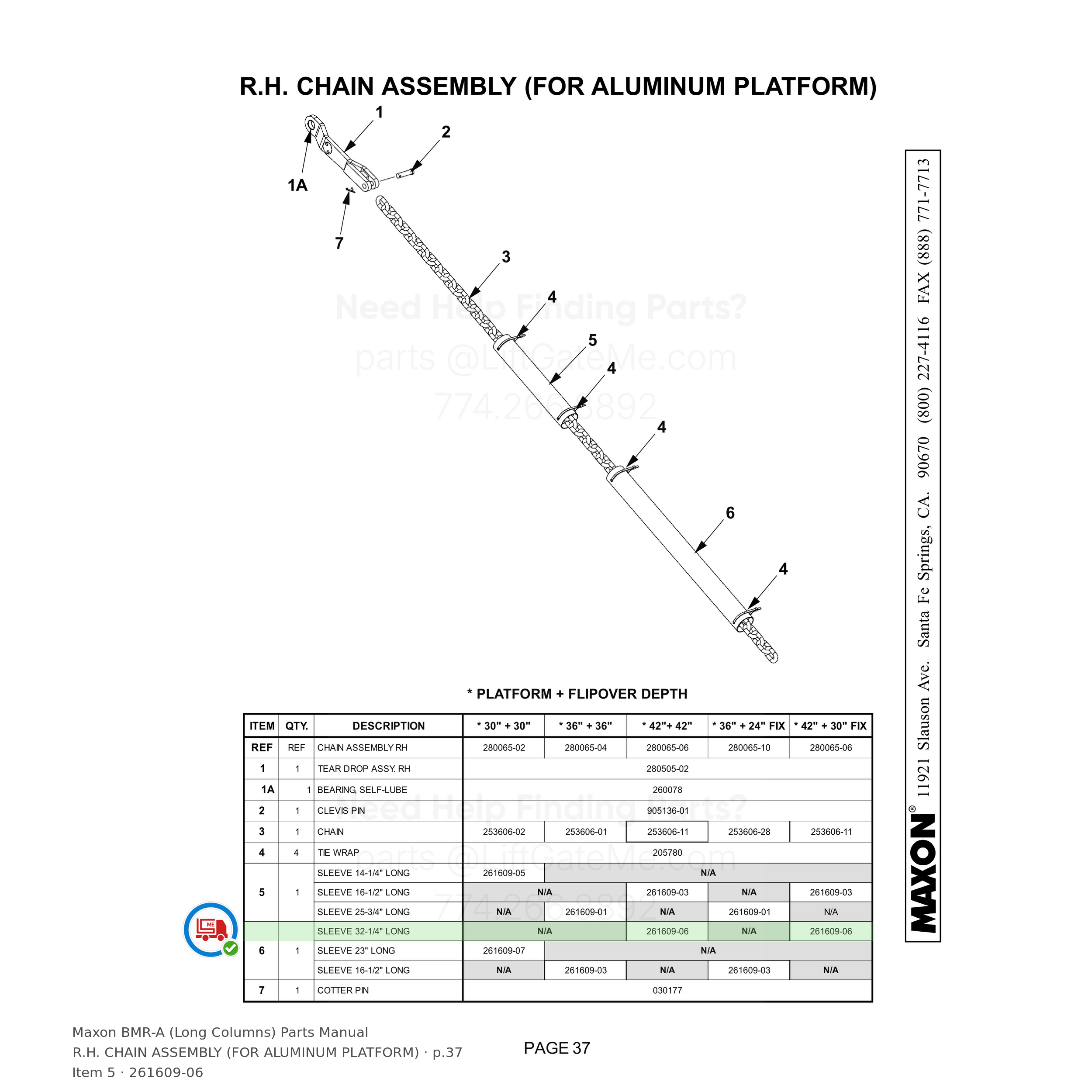 BMR-A (Long Columns)