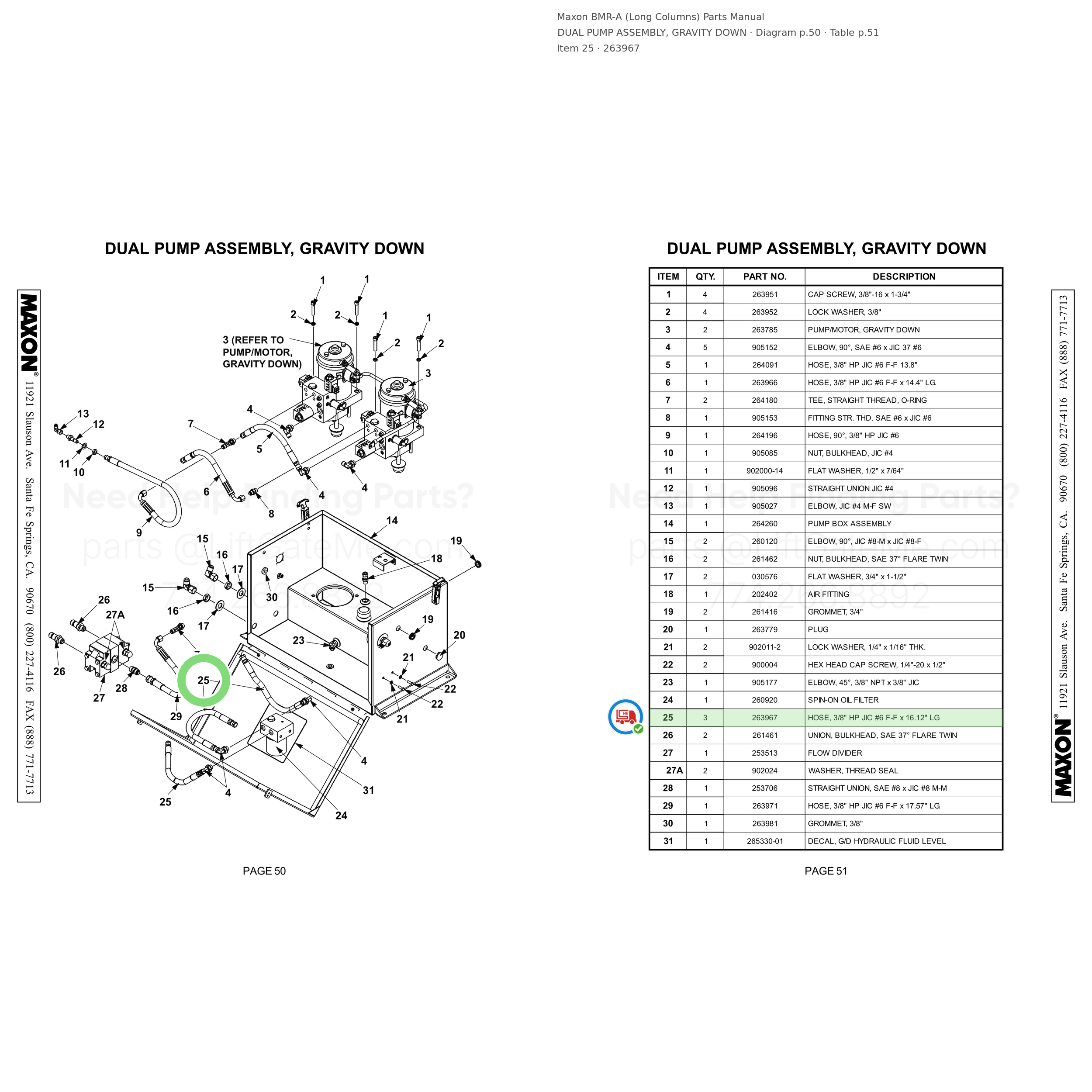 BMR-A (Long Columns)