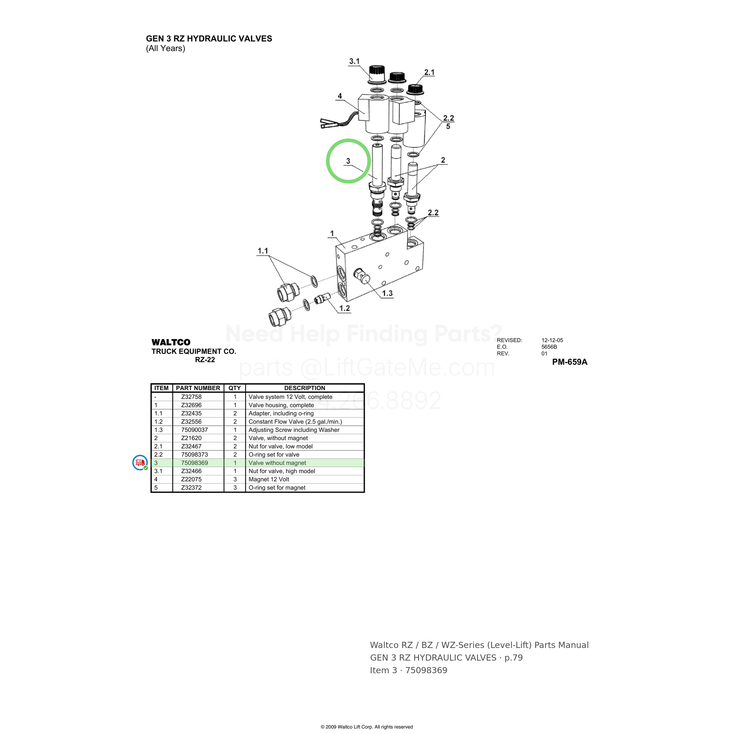 Waltco RZ / BZ / WZ-Series (Level-Lift)