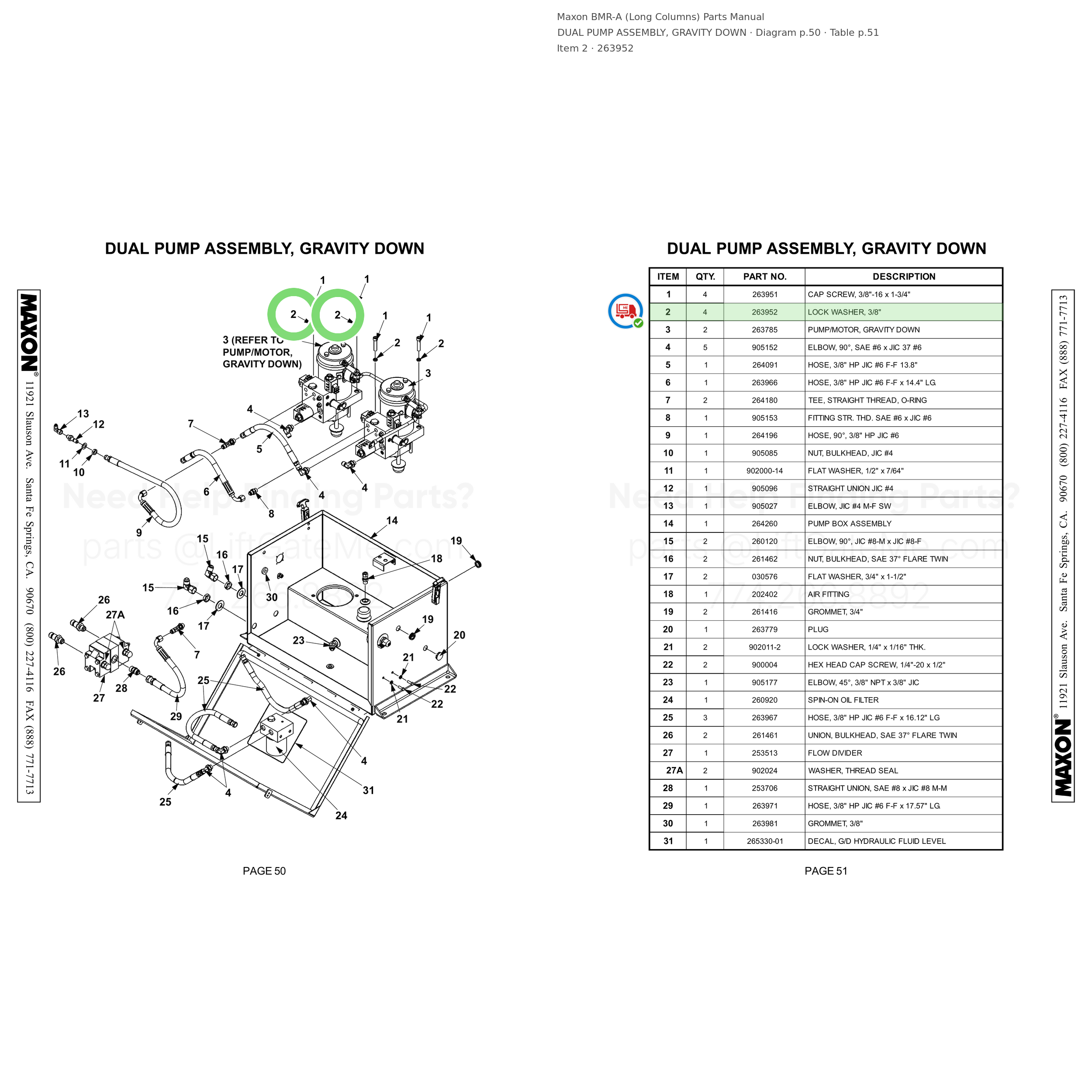 BMR-A (Long Columns)