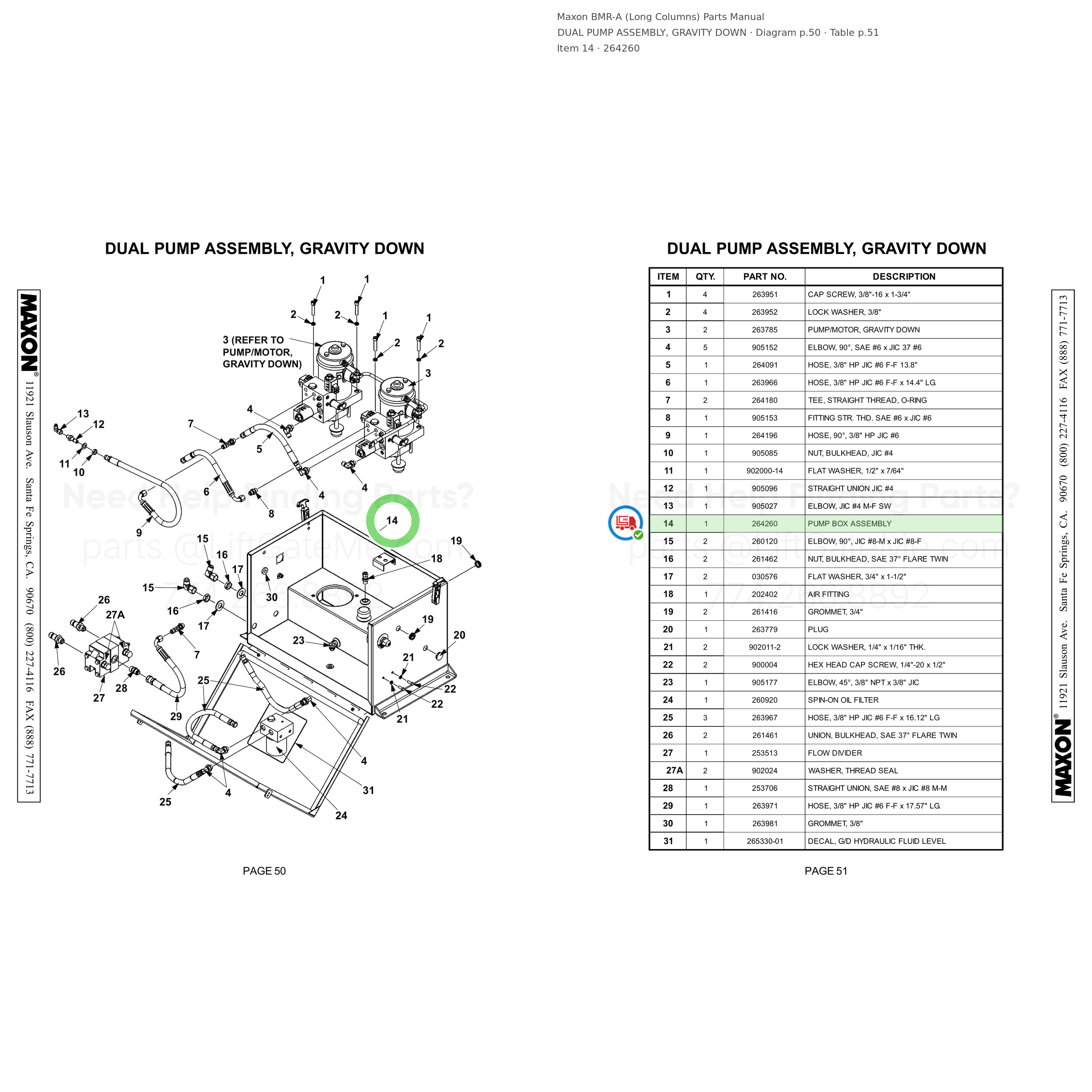 BMR-A (Long Columns)