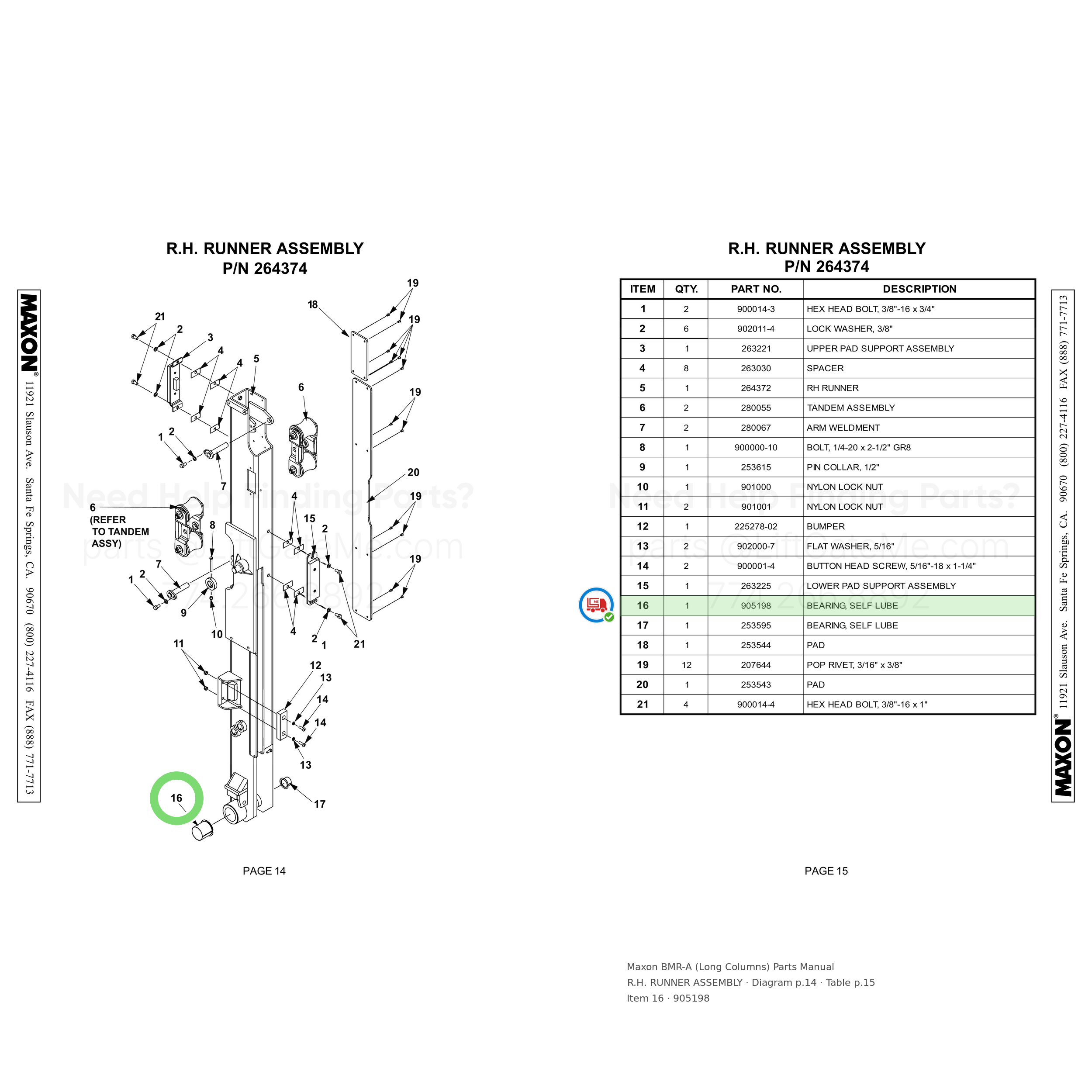BMR-A (Long Columns)