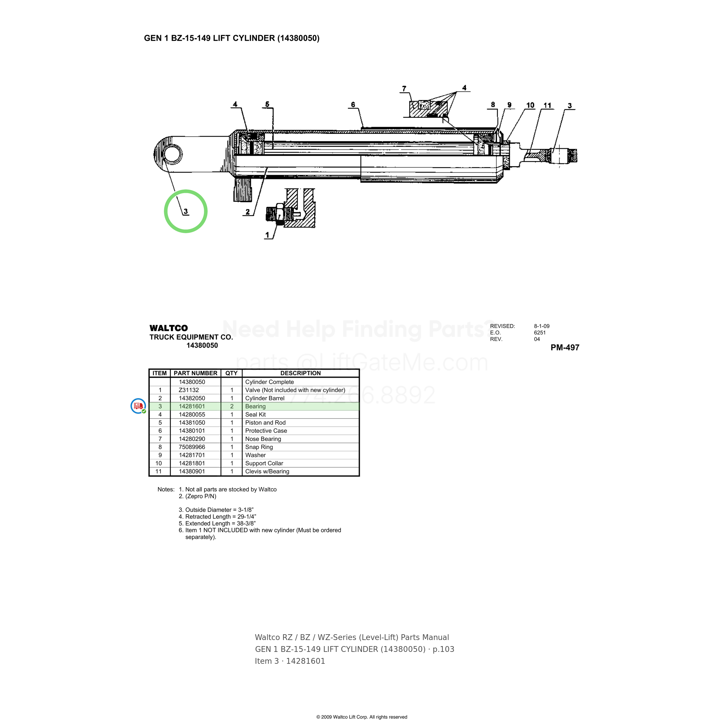 Waltco RZ / BZ / WZ-Series (Level-Lift)