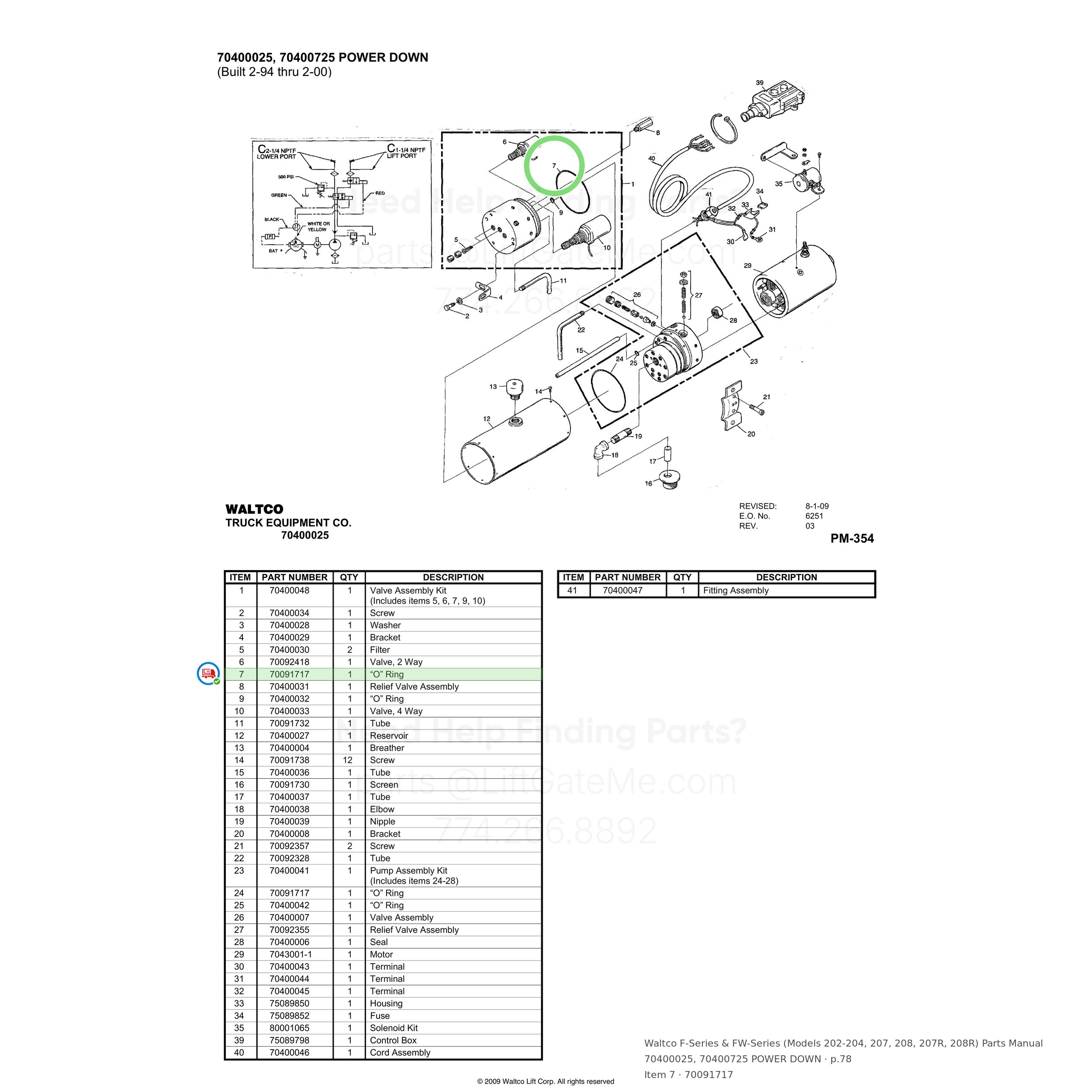 Waltco F-Series & FW-Series (Models 202-204, 207, 208, 207R, 208R)